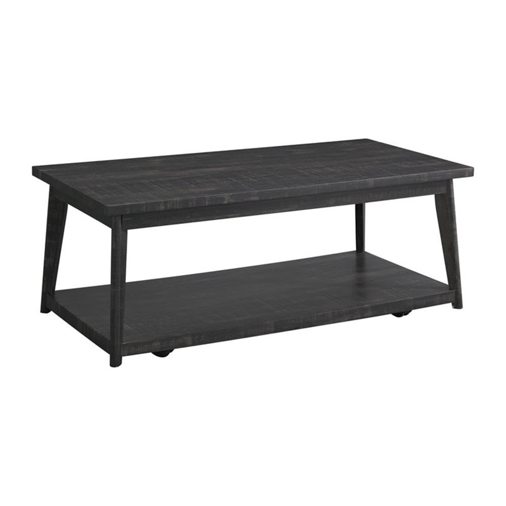 Picket House Furnishings Rory Black Occasional Table Set - Modern Side Table for Living Room, Bedroom & Office Decor