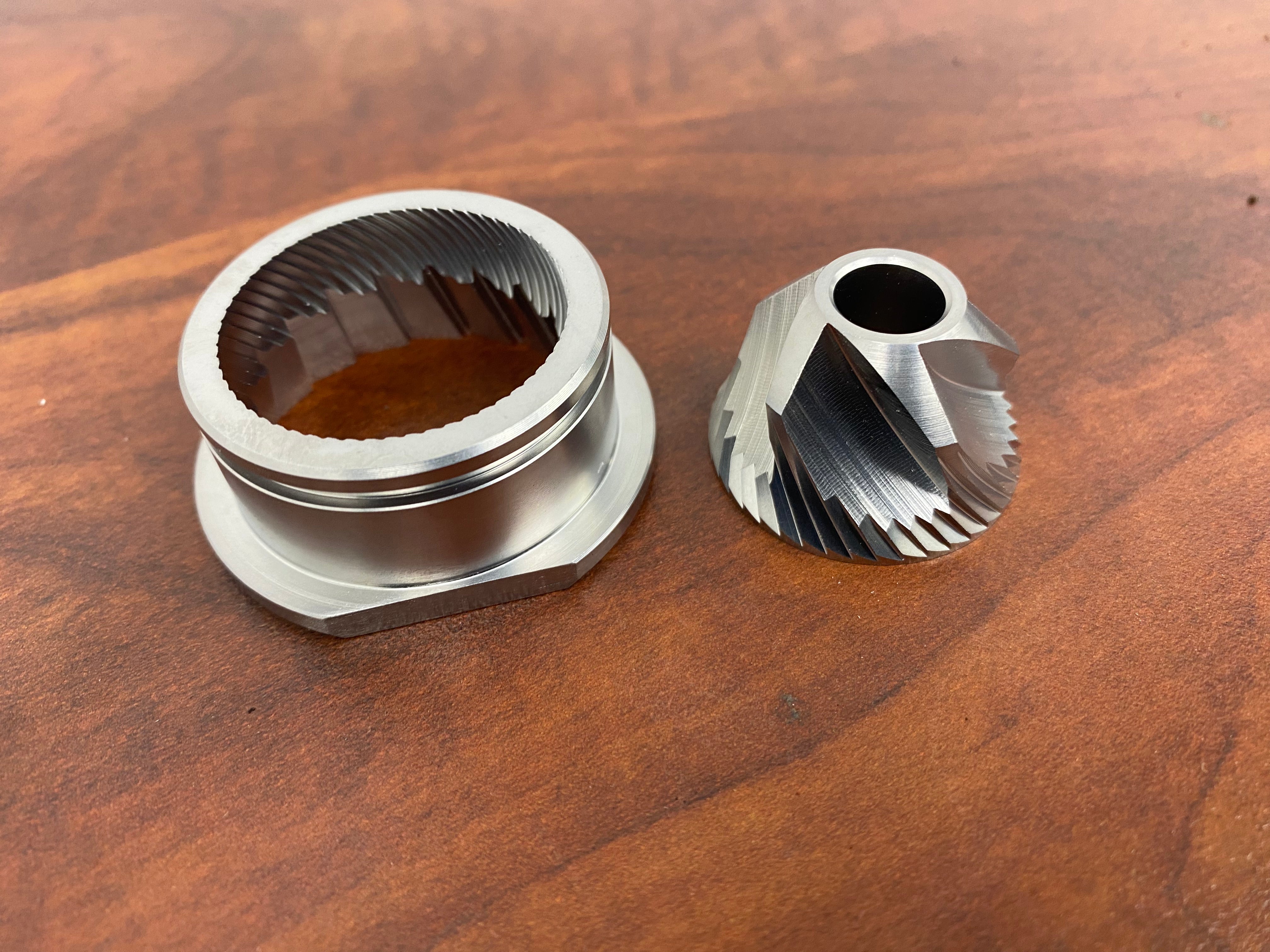 JURA Grinder Burr Set Replacement - Compatible with TYPE ME 043 & ME 044 Coffee Machines - Perfect for Espresso & Coffee Brewing at Home or Café