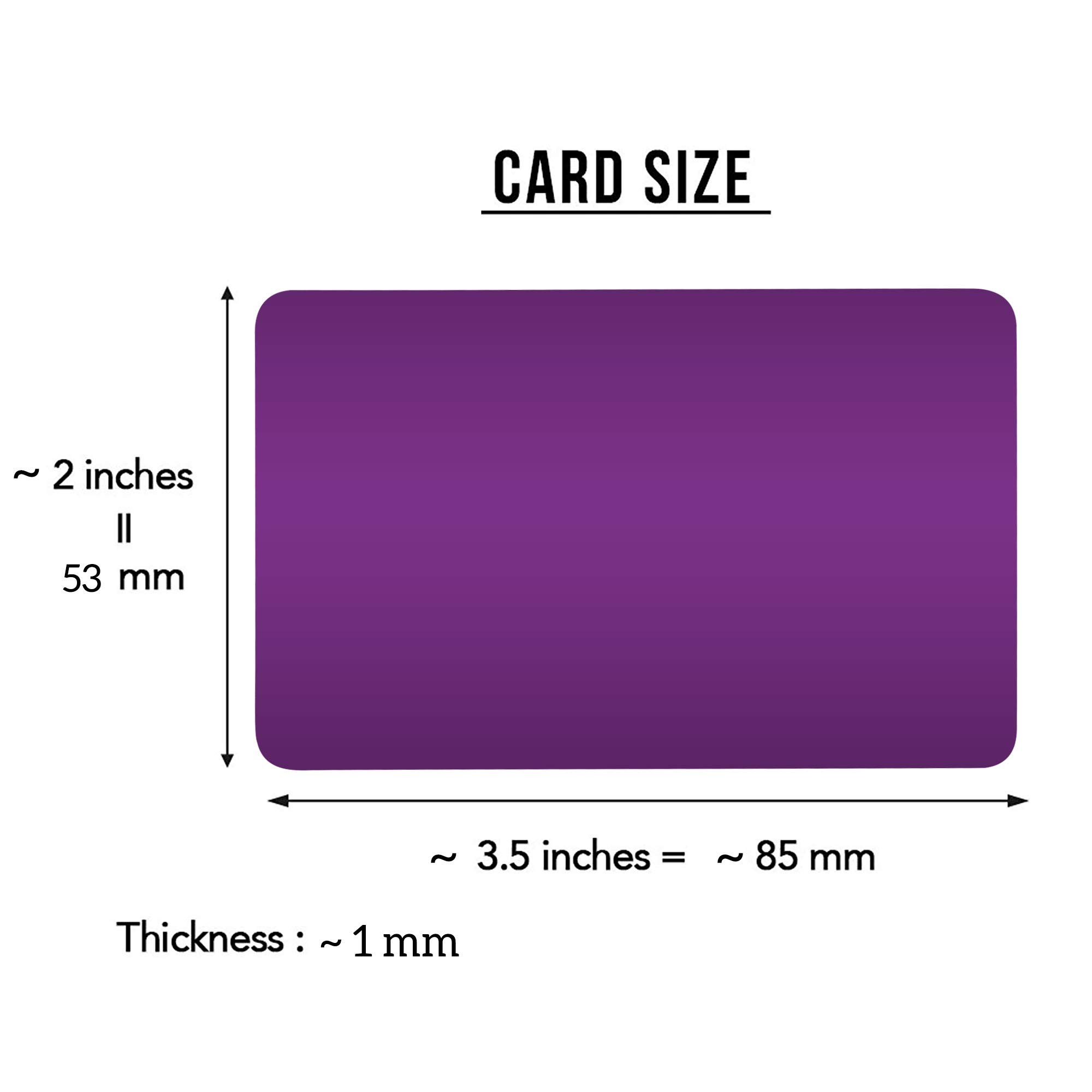 Custom Engraved Leather Wallet Insert Card - Personalized Photo & Text Gift for Loved Ones - Perfect for Anniversaries, Weddings & Romantic Occasions