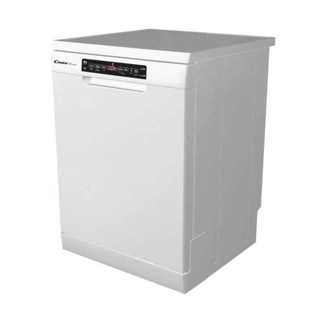 Candy CDPN 2D360PW Brava 13 Place Settings Energy Efficient Dishwasher - Perfect for Large Families & Dinner Parties