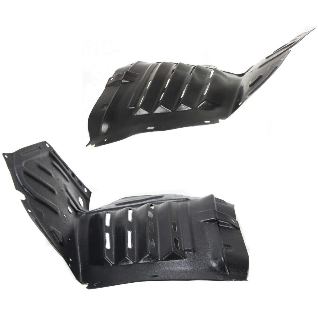Mazda RX-8 Splash Guard & Fender Liner Set (2009-2011) - Front Driver & Passenger Side Pair | OEM MA1248135 + MA1249135 | Perfect Fit for All Submodels | Enhance Protection Against Road Debris & Splash