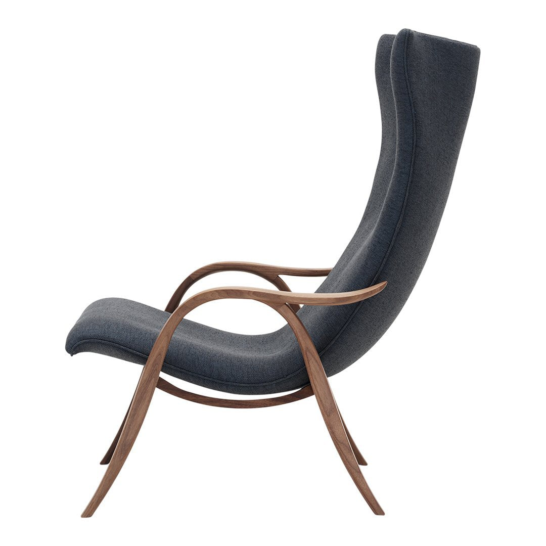 FH429 Signature Chair - Modern Accent Chair for Living Room, Bedroom & Office - Comfortable Upholstered Lounge Chair with Sturdy Metal Legs - Perfect for Relaxing, Reading & Decorating Your Home