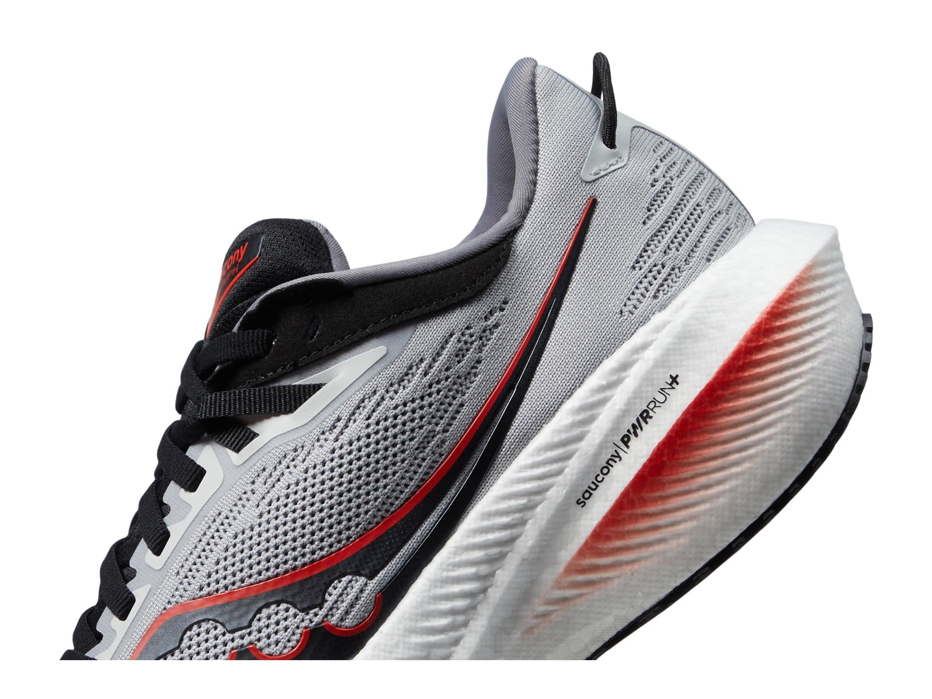 Saucony Men's Triumph 21 Running Shoes - Lightweight Cushioned Sneakers for Marathon Training & Road Running | Comfortable Athletic Footwear for Jogging & Gym Workouts