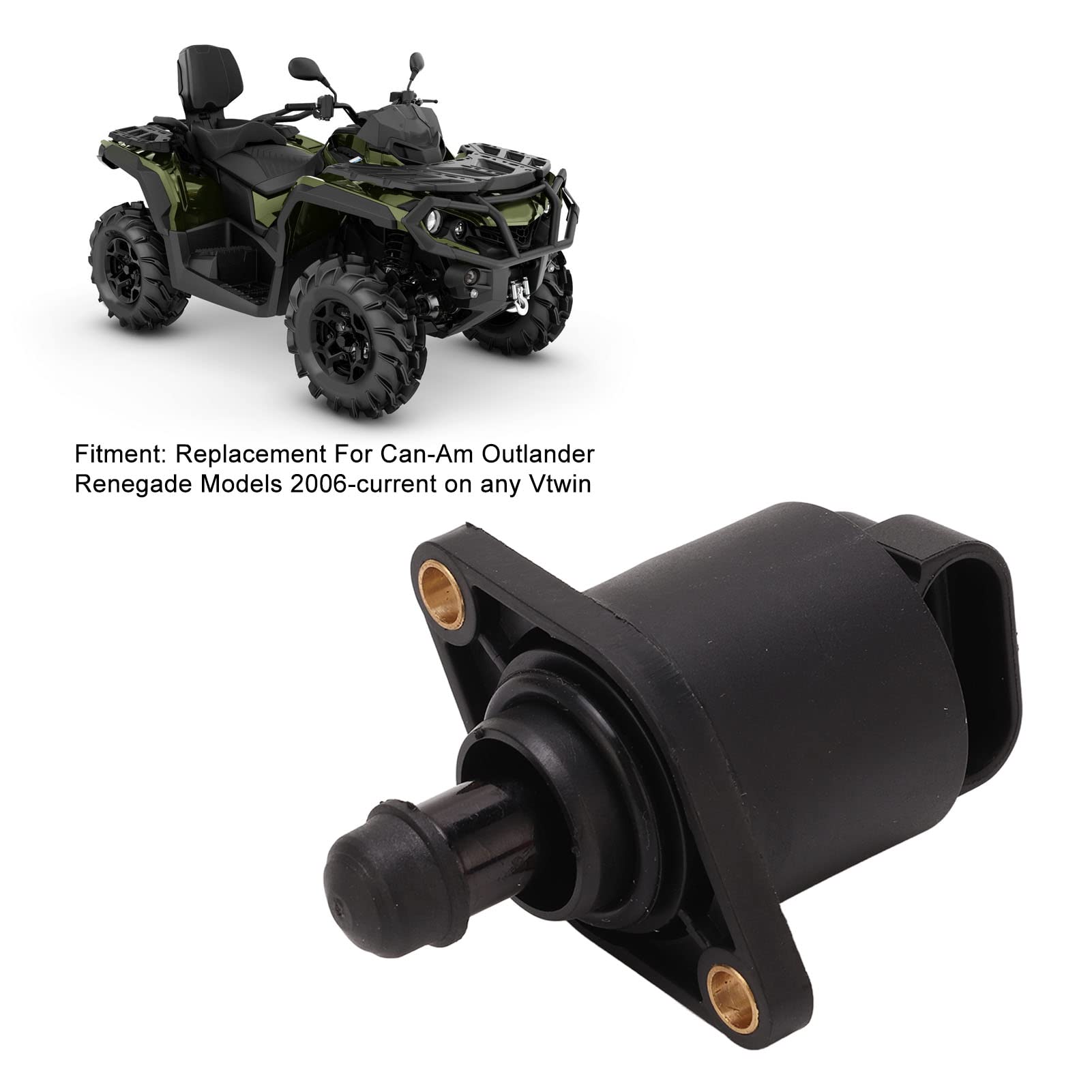 Idle Air Control Sensor Valve Replacement 420665941 for Mitsubishi Outlander & Jeep Renegade - High Performance IACV for Smooth Engine Idle | Perfect for Off-Road Adventures & Daily Commuting