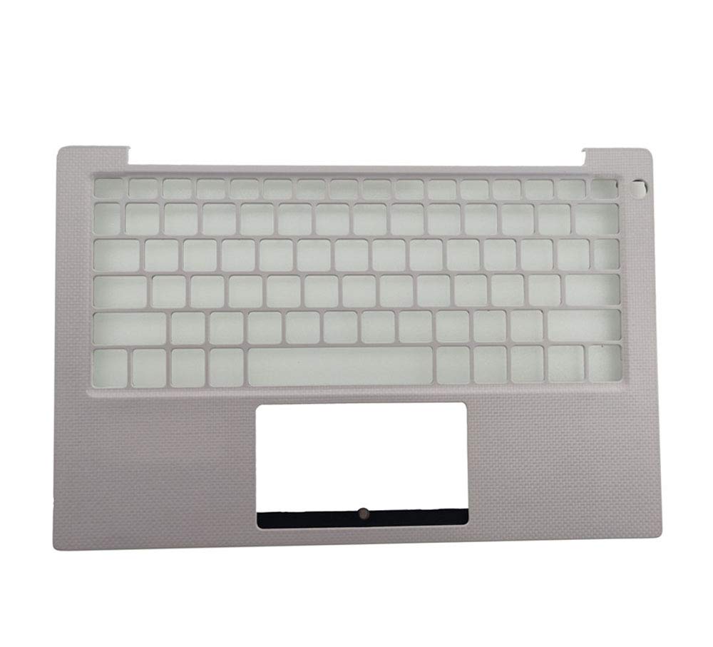 Premium White Laptop Palmrest for Dell XPS 13 9370 (P82G, 0DP52R, DP52R) - US Keyboard Layout Replacement Part | Perfect for Typing Comfort & Keyboard Repair