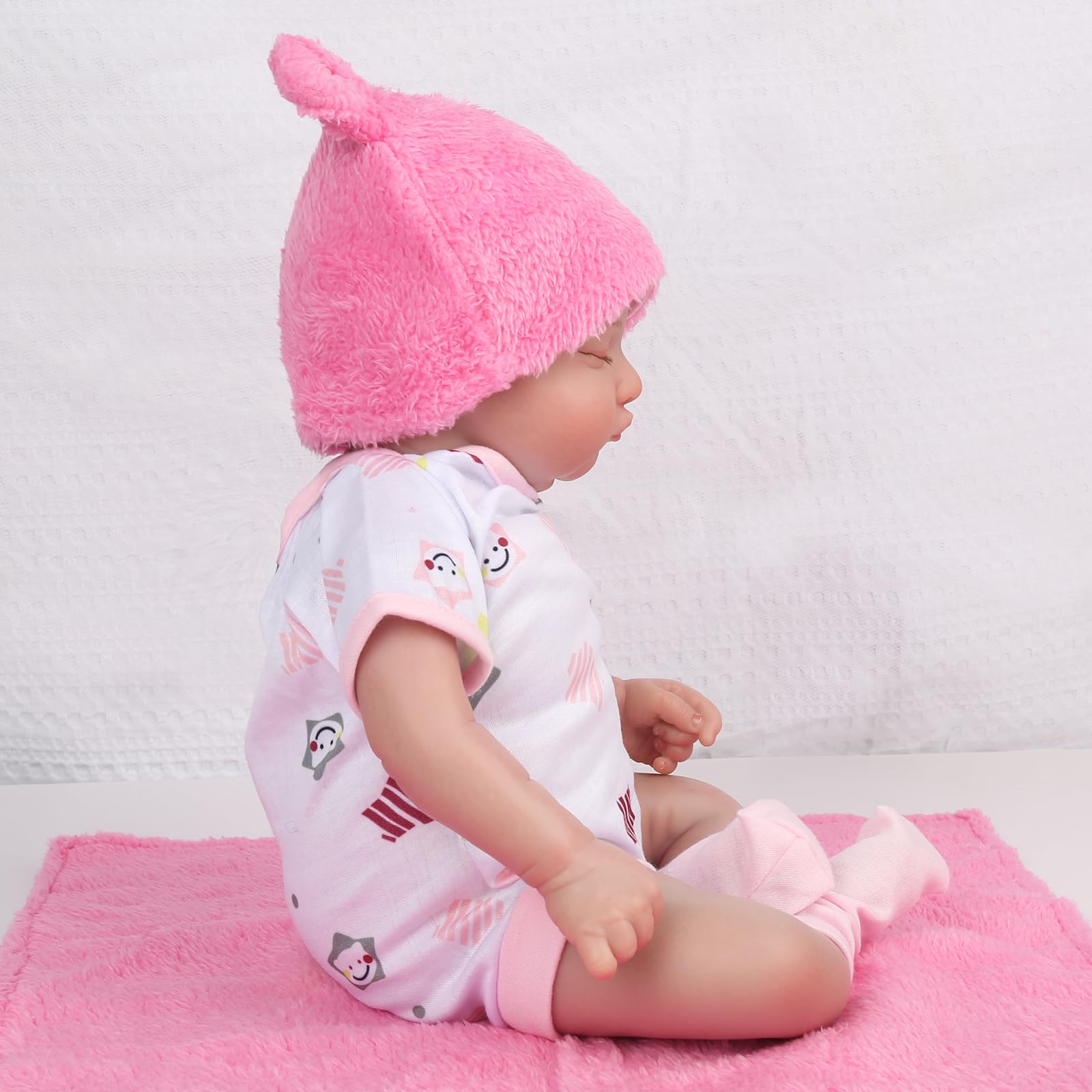 4 Sets of Baby Doll Clothes & Hats for 10-12 Inch Dolls - Outfit Accessories for American Girl Dolls, Perfect for Dress-Up Play, Tea Parties & Pretend Play Scenes