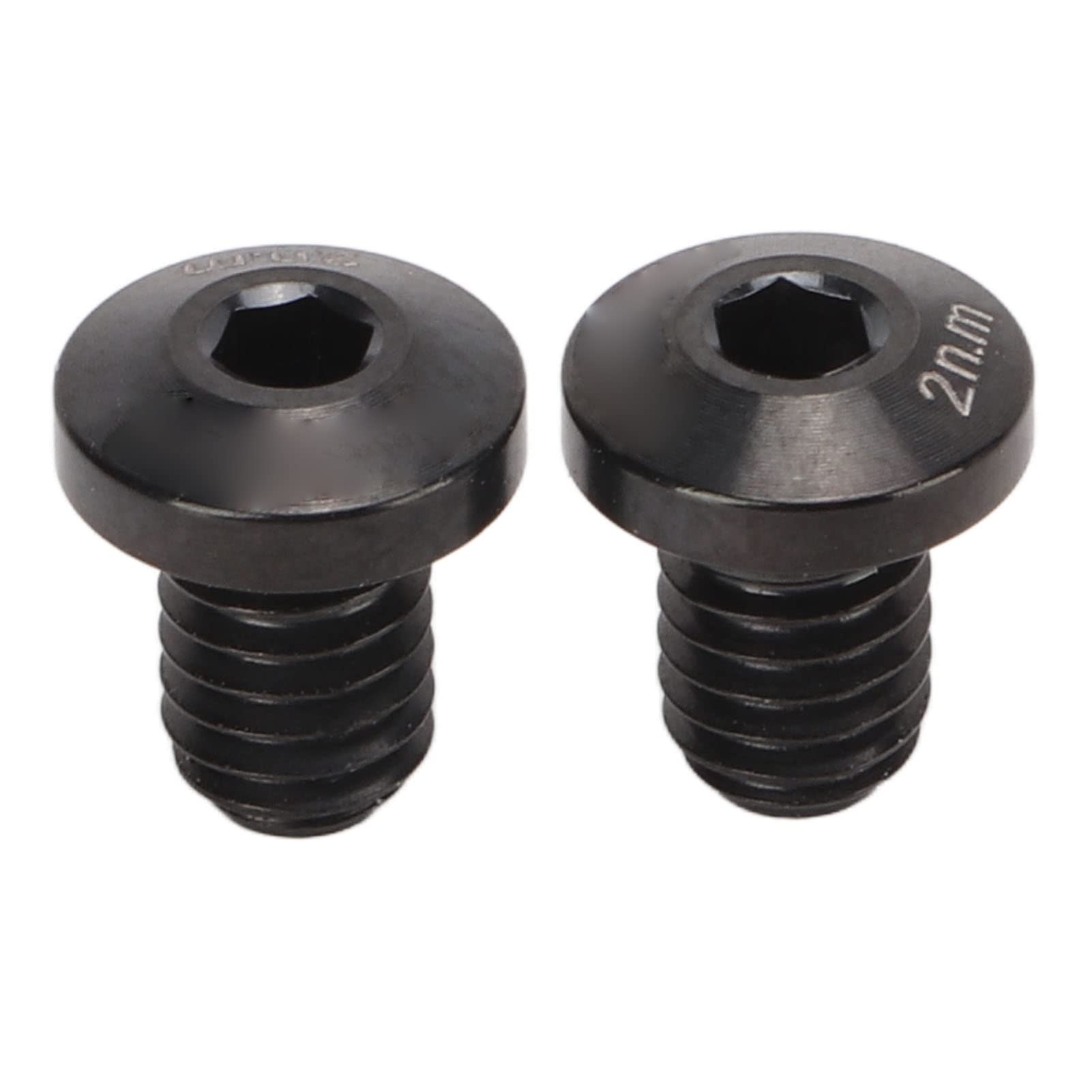 Titanium Alloy Bike Brake Screws - Lightweight & Durable Mountain Bike Brake Fixing Screws with Precise Threading | Perfect for MTB Maintenance & Upgrades