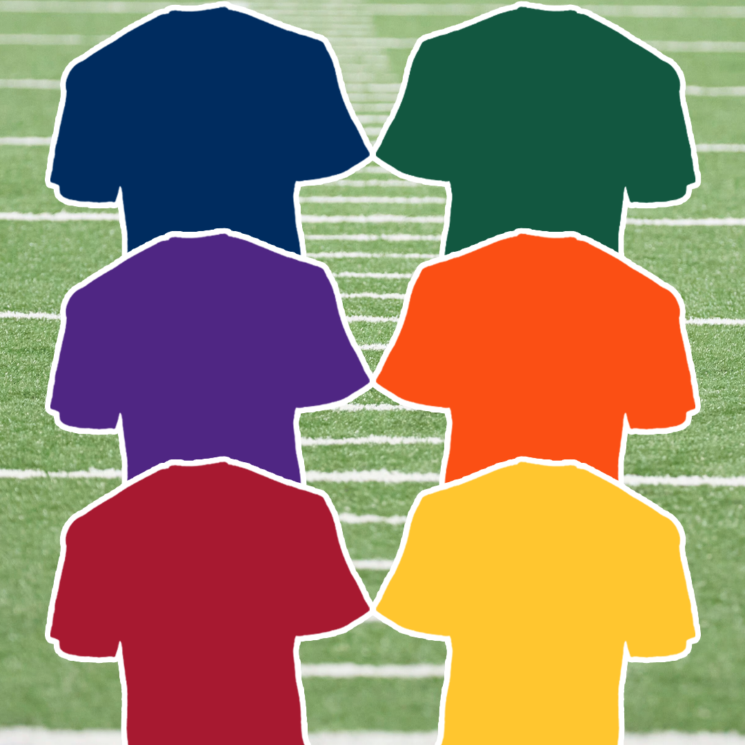 6 Autographed Football Jerseys - BOGO Deal - Choose Your Favorite Team - Series 4 - Perfect for Sports Collectors, Fans & Memorabilia Displays