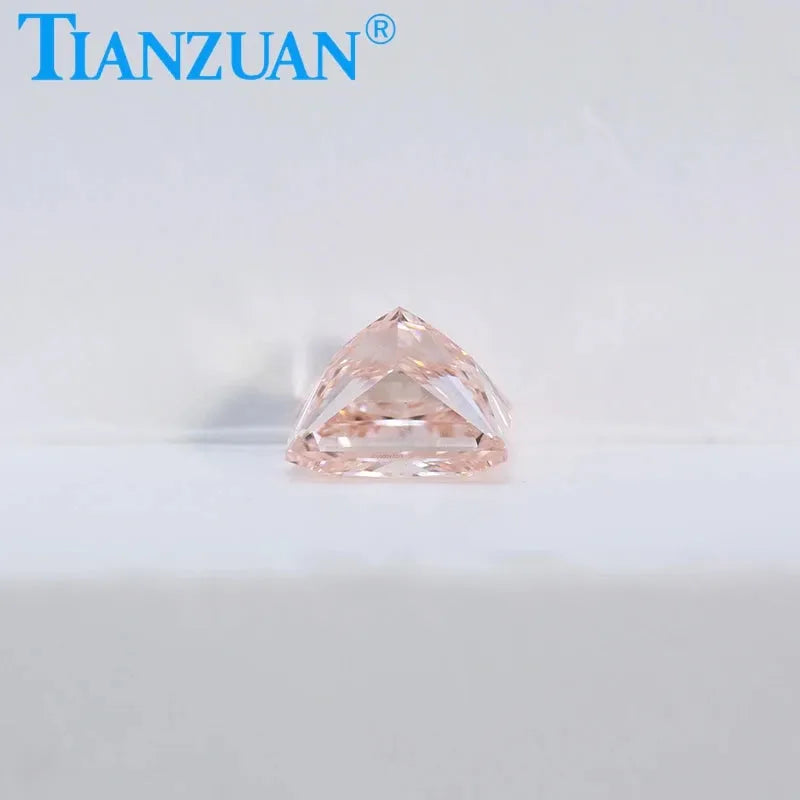 1.49CT VS1 Lab Grown CVD Diamond - Square Fancy Pink Loose Gemstone with GEMID Certification | Perfect for Engagement Rings, Jewelry Making & Unique Gifts