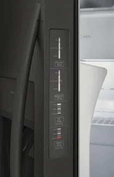Frigidaire FRSS2323AD 22.3 Cu. Ft. Black Stainless Steel Side by Side Refrigerator - Energy Efficient, Spacious 33