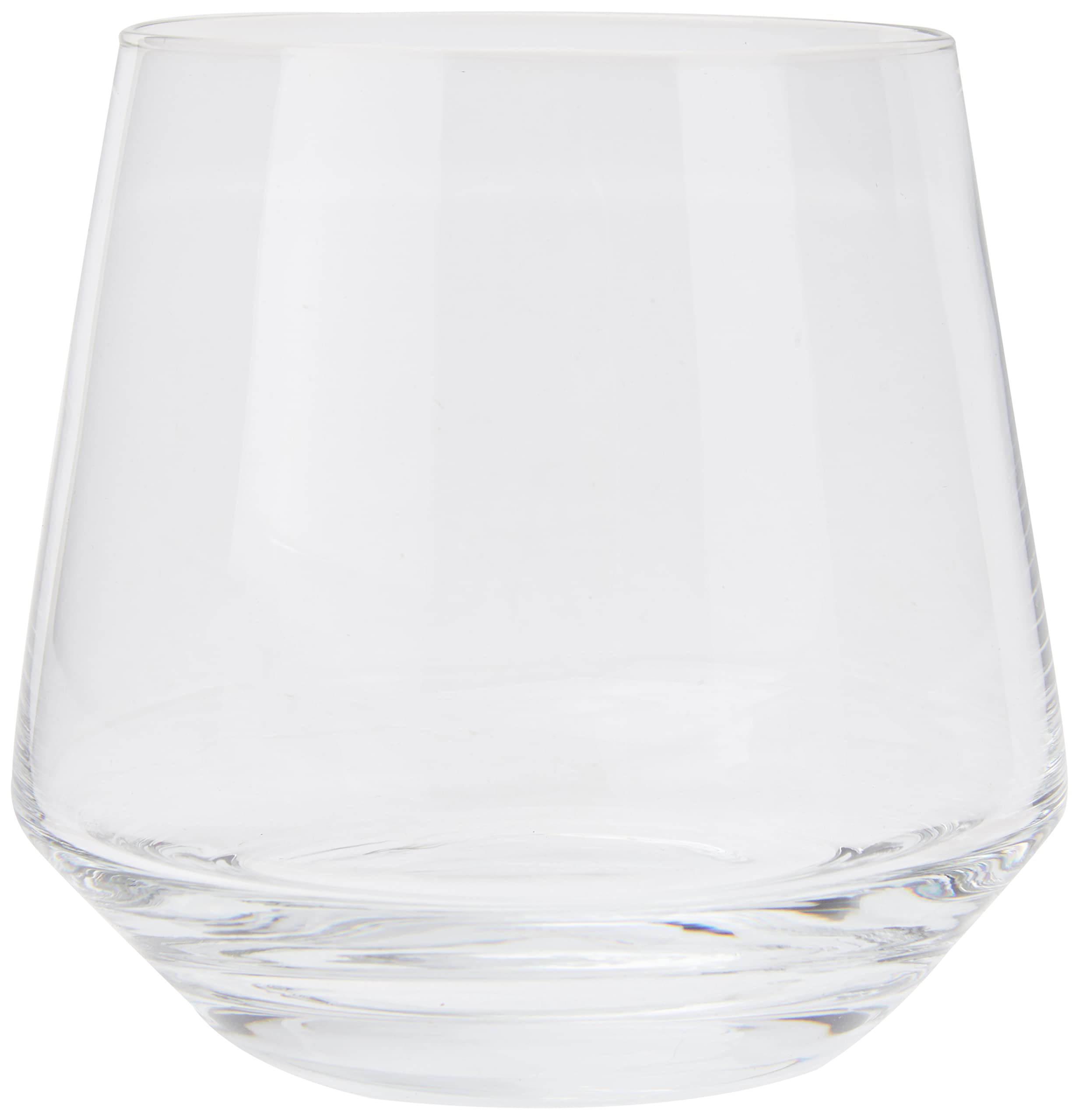 Zwiesel Pure Old Fashioned 13oz (389cc) Whiskey Glass Set of 6 - 30022 with 6-Legged Base - Perfect for Bourbon, Scotch & Cocktails at Home Bars