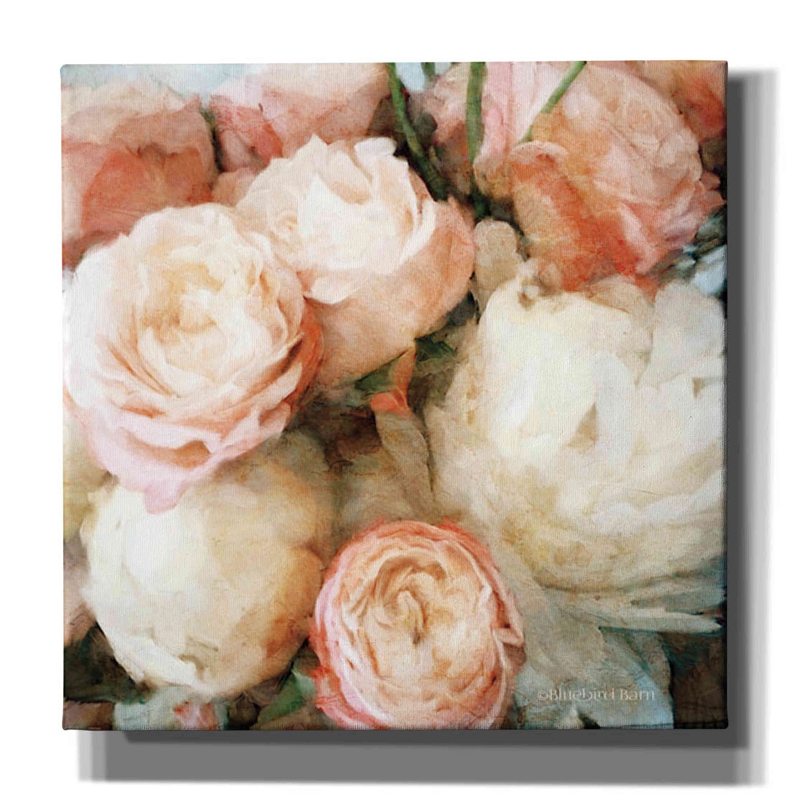 Bluebird Barn 'English Rose Garden' Canvas Wall Art - 37