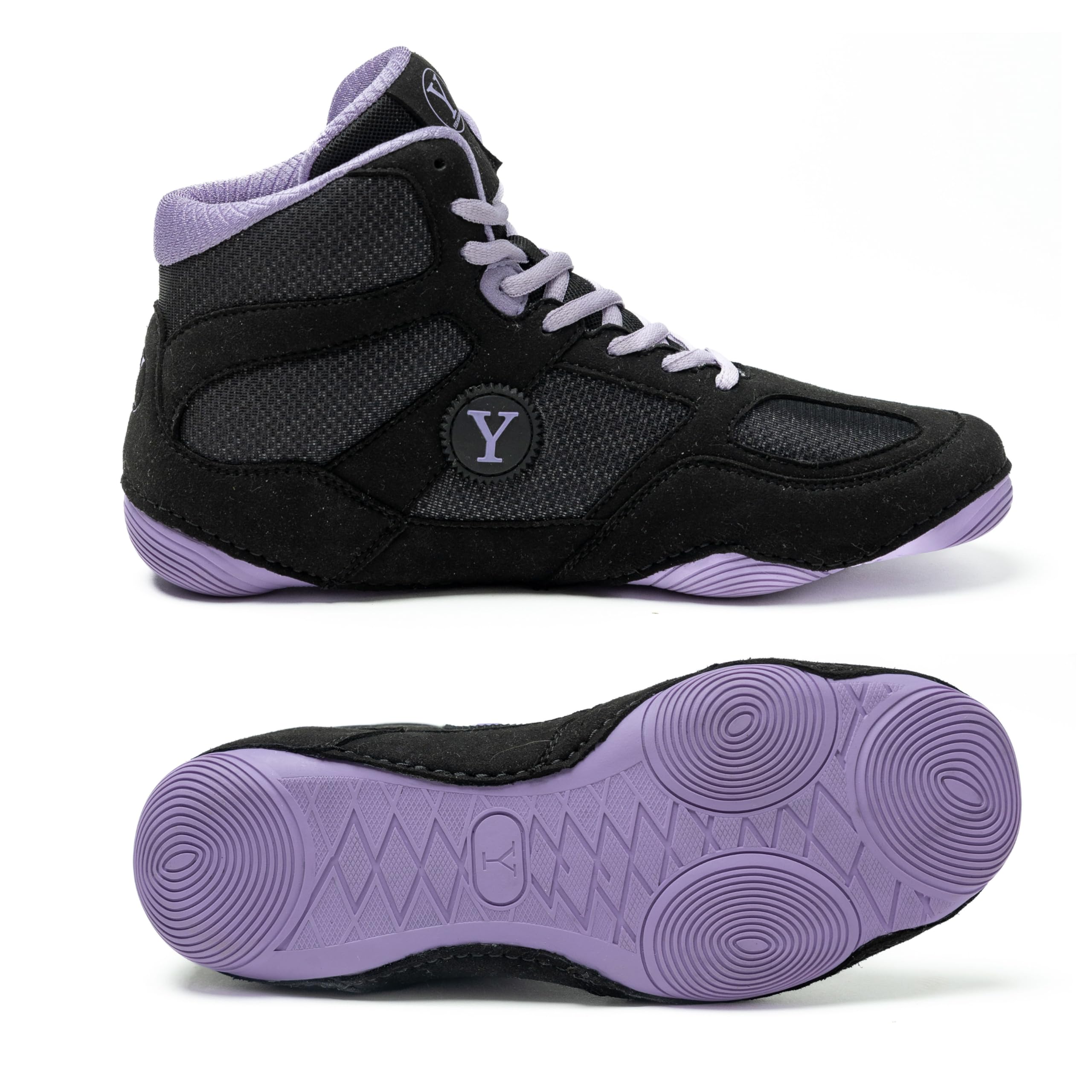 Defiant2 Women's Wrestling Shoes - 100% Anti-Slip Rubber Sole, Lightweight Boxing & MMA Shoes for Women | Durable Powerlifting & Weightlifting Training Footwear (Women's Sizes) - Perfect for Wrestling, MMA Training, Gym Workouts & CrossFit