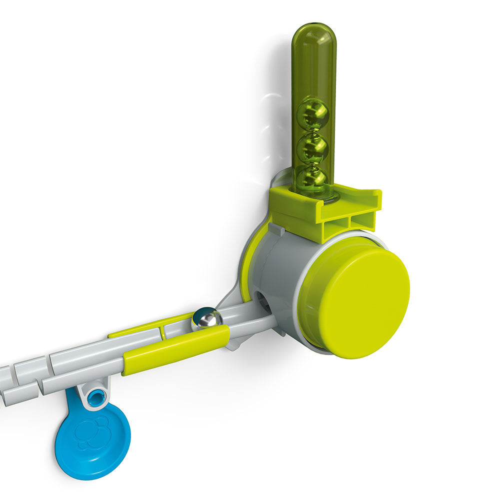 Gecko Run Marble Run Rapid Fire Launcher Expansion Pack - STEM Building Toy for Kids Ages 6-12 - Perfect for Creative Play & Family Game Nights (Spring 2025 Release)