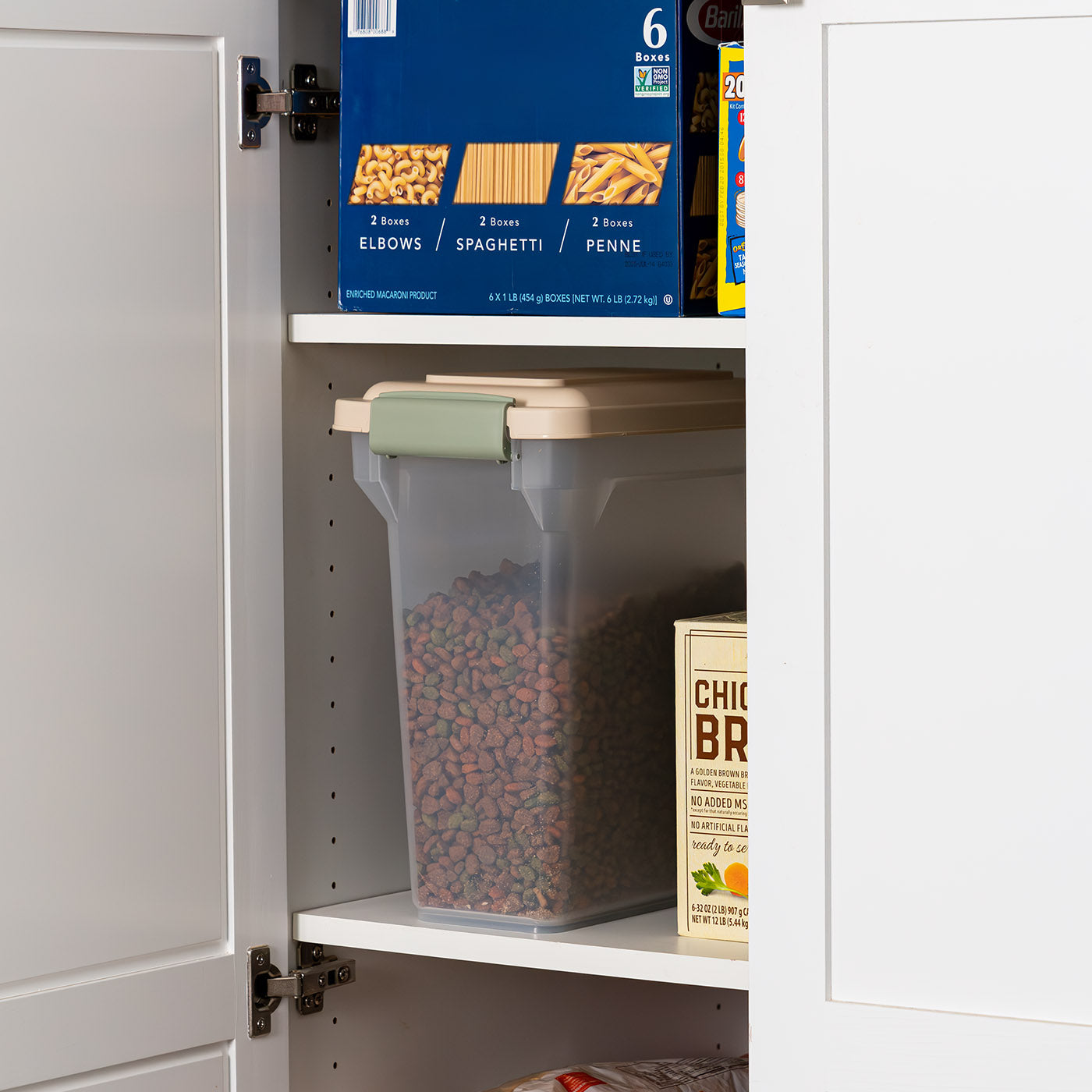 Airtight Pet Food Storage Container - 15 Quart (15QT) WeatherPro® Seal for Freshness - Ideal for Dog & Cat Food Storage in Kitchen or Pantry