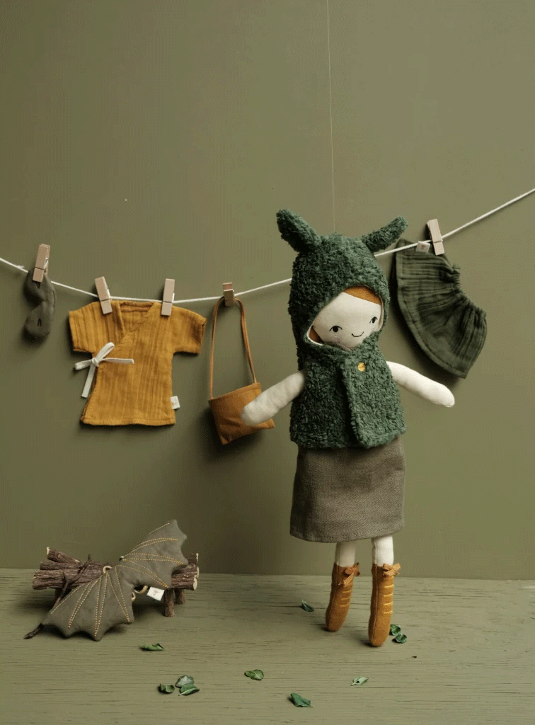 Fabelab Dragon Set Doll Clothes - Adorable Outfits for 18
