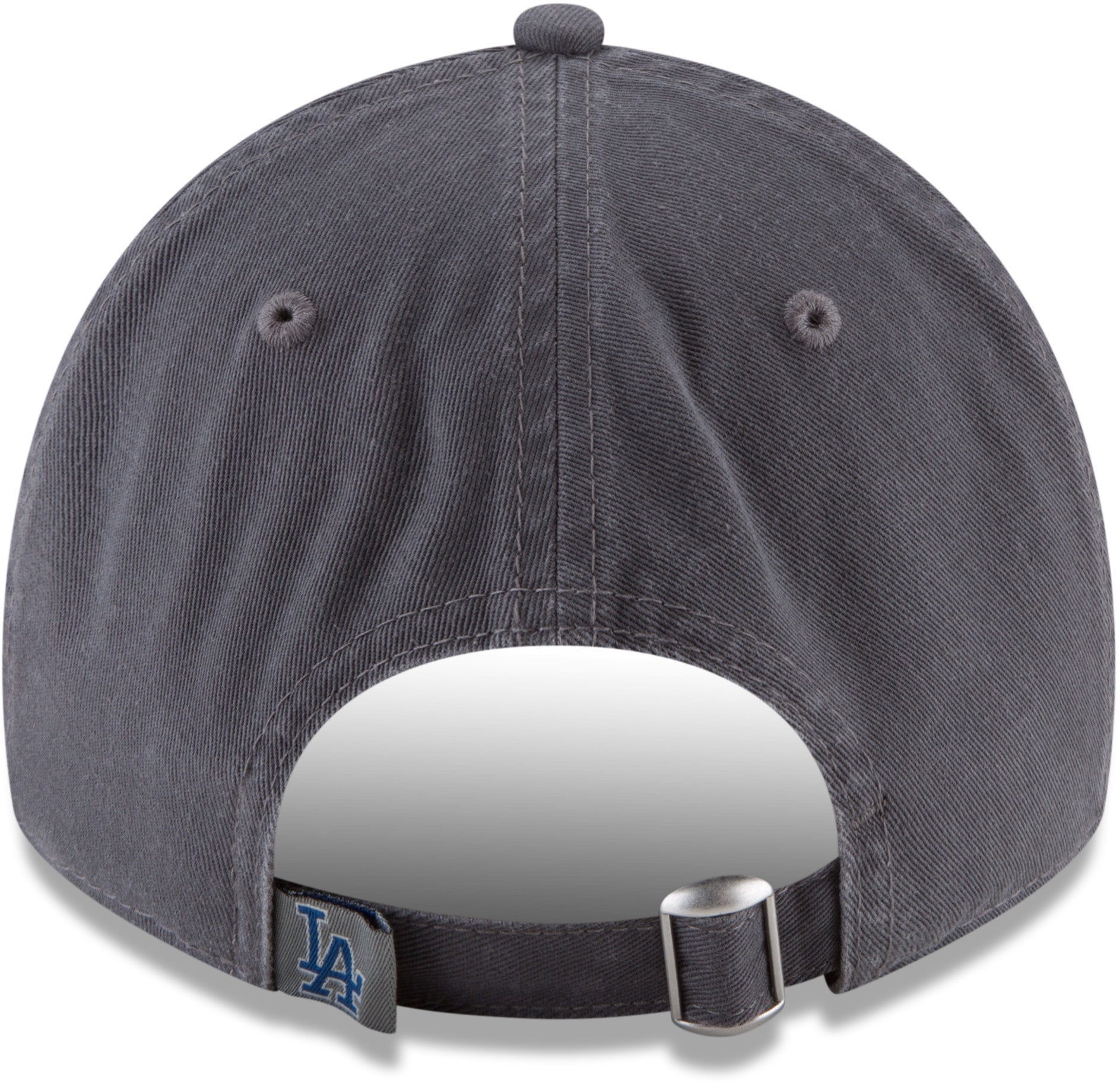 Los Angeles Dodgers New Era 9Twenty MLB Core Classic Graphite Baseball Cap - Adjustable Snapback Hat for Men & Women - Perfect for Baseball Games, Streetwear Fashion & Casual Outfits