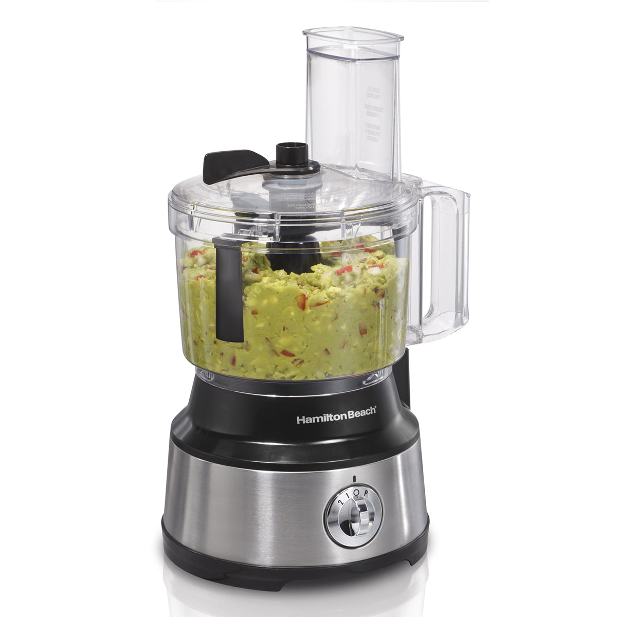 Hamilton Beach 10-Cup Stainless Steel Food Processor 70730C - Perfect for Chopping, Slicing & Shredding in Your Kitchen
