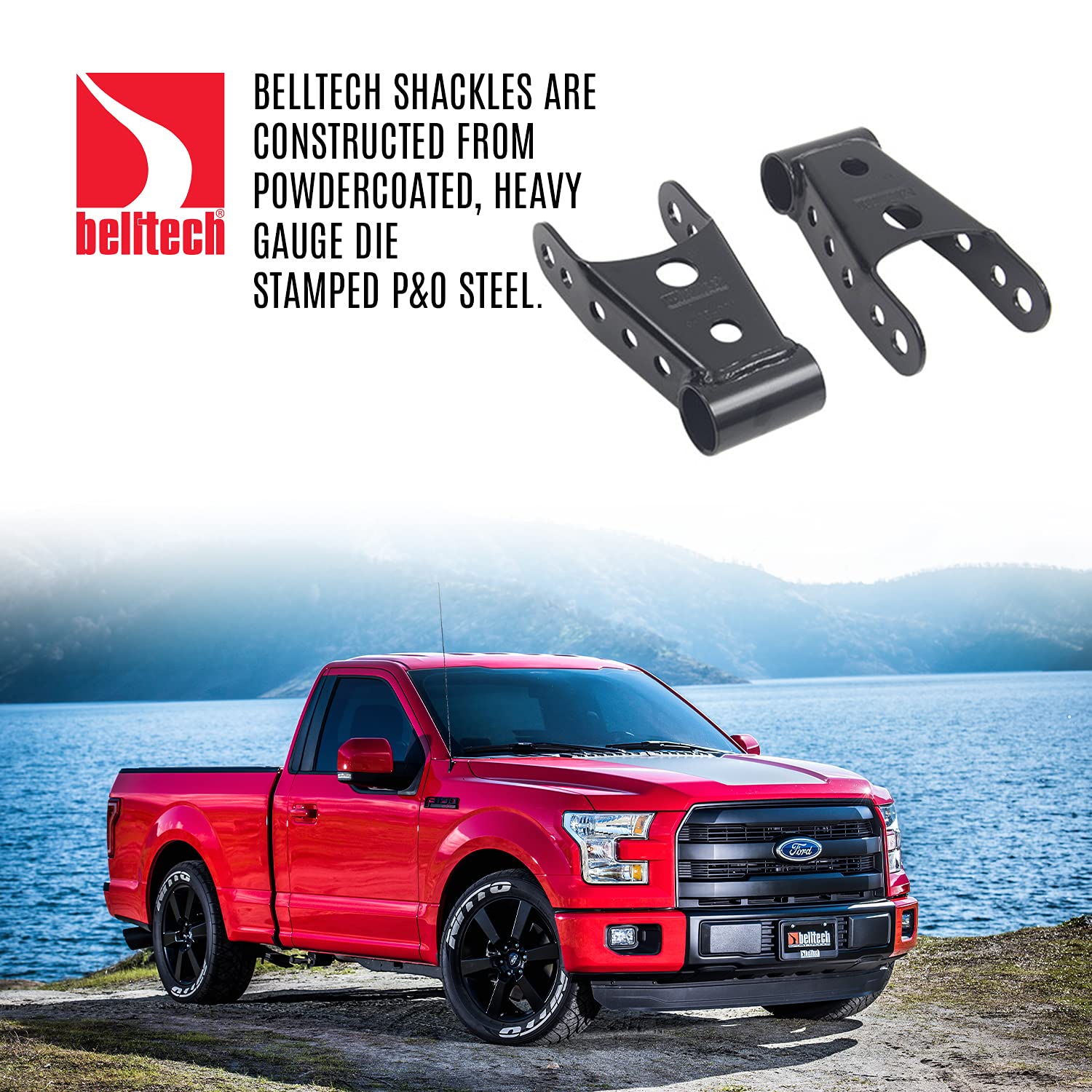 Shackle Kit 6426 - Heavy Duty Durable Suspension Upgrade for Off-Road Trucks & Jeeps | Perfect for Trail Riding, Rock Crawling & 4x4 Adventures