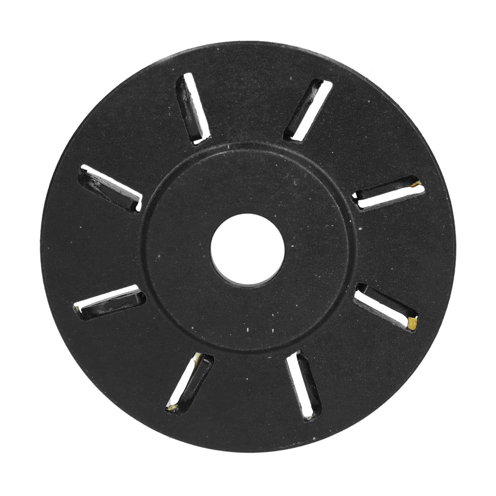 8 Teeth Angle Grinder Wood Carving Disc - Milling Cutter for Wood Cutting, Polishing & Shaping (Black) | Perfect for DIY Woodworking, Furniture Making & Craft Projects