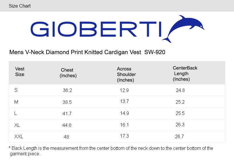 Gioberti Men's Super Soft Diamond Knit Sleeveless Vest - Lightweight Summer Layering Piece for Casual Outfits & Office Wear