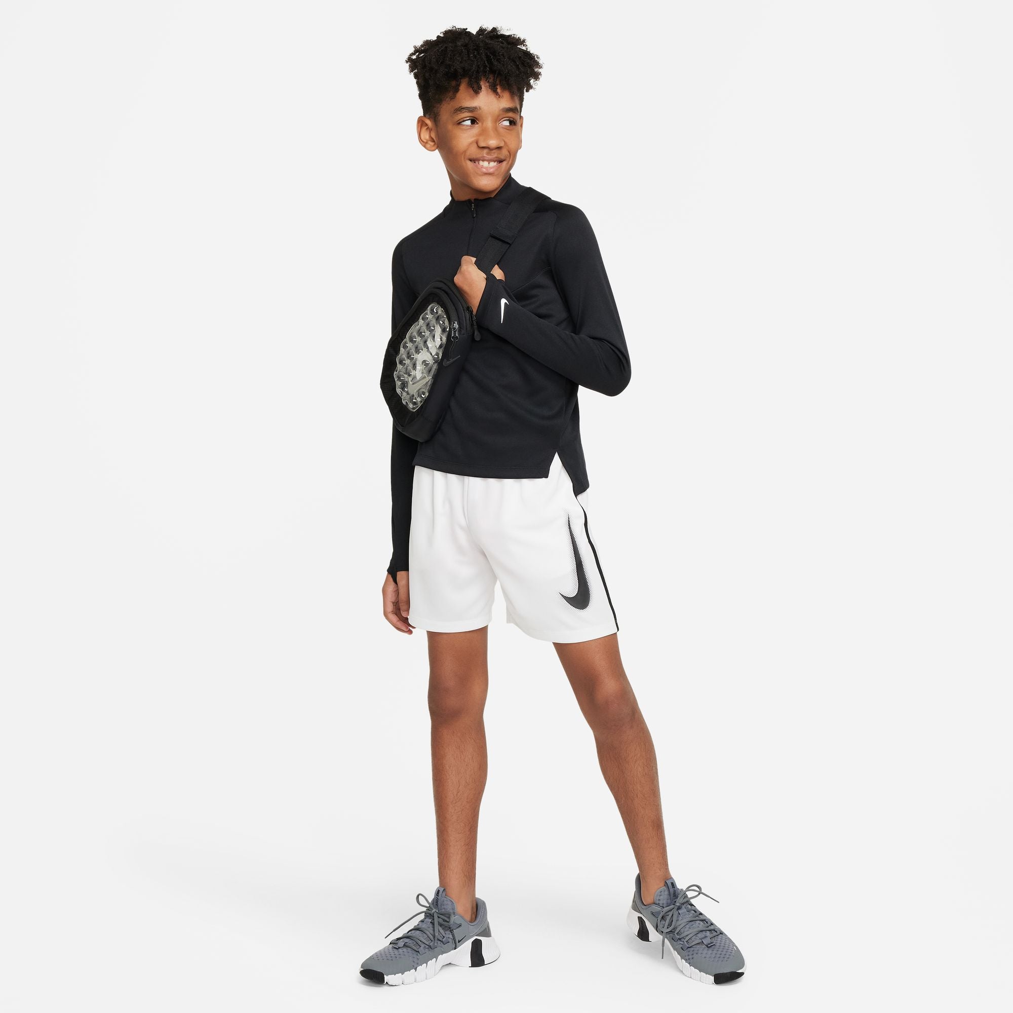 Nike Boys' Dri-FIT Multi+ Youth Running Shorts - Lightweight, Breathable & Quick-Dry for Sports, Gym & Outdoor Activities