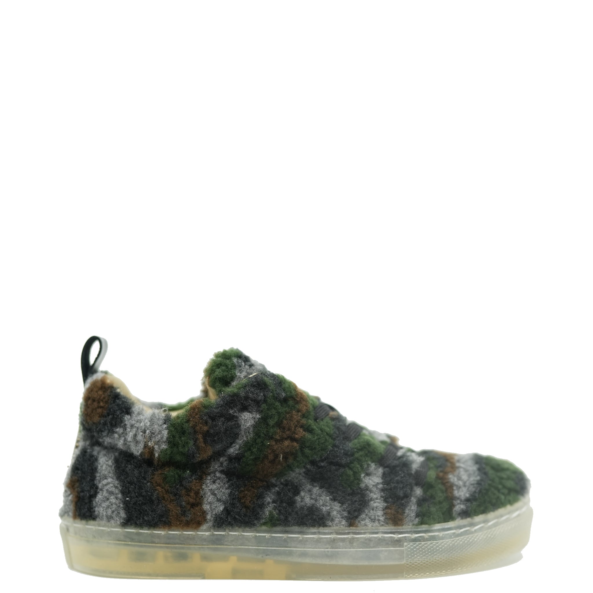 Blublonc Camo Sherpa Lace-Up Sneakers - Waterproof Winter Boots for Women & Men | Outdoor Hiking, Camping & Cold Weather Fashion
