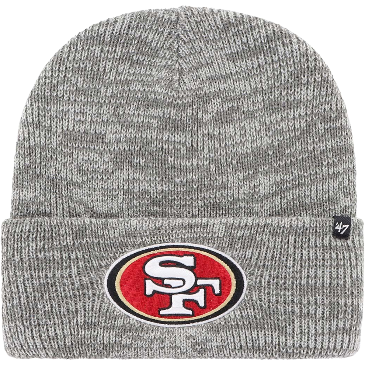 San Francisco 49ers NFL Team Knit Cuff Beanie - Winter Warm Hat for Men & Women - Perfect for Football Games, Outdoor Sports & Cold Weather