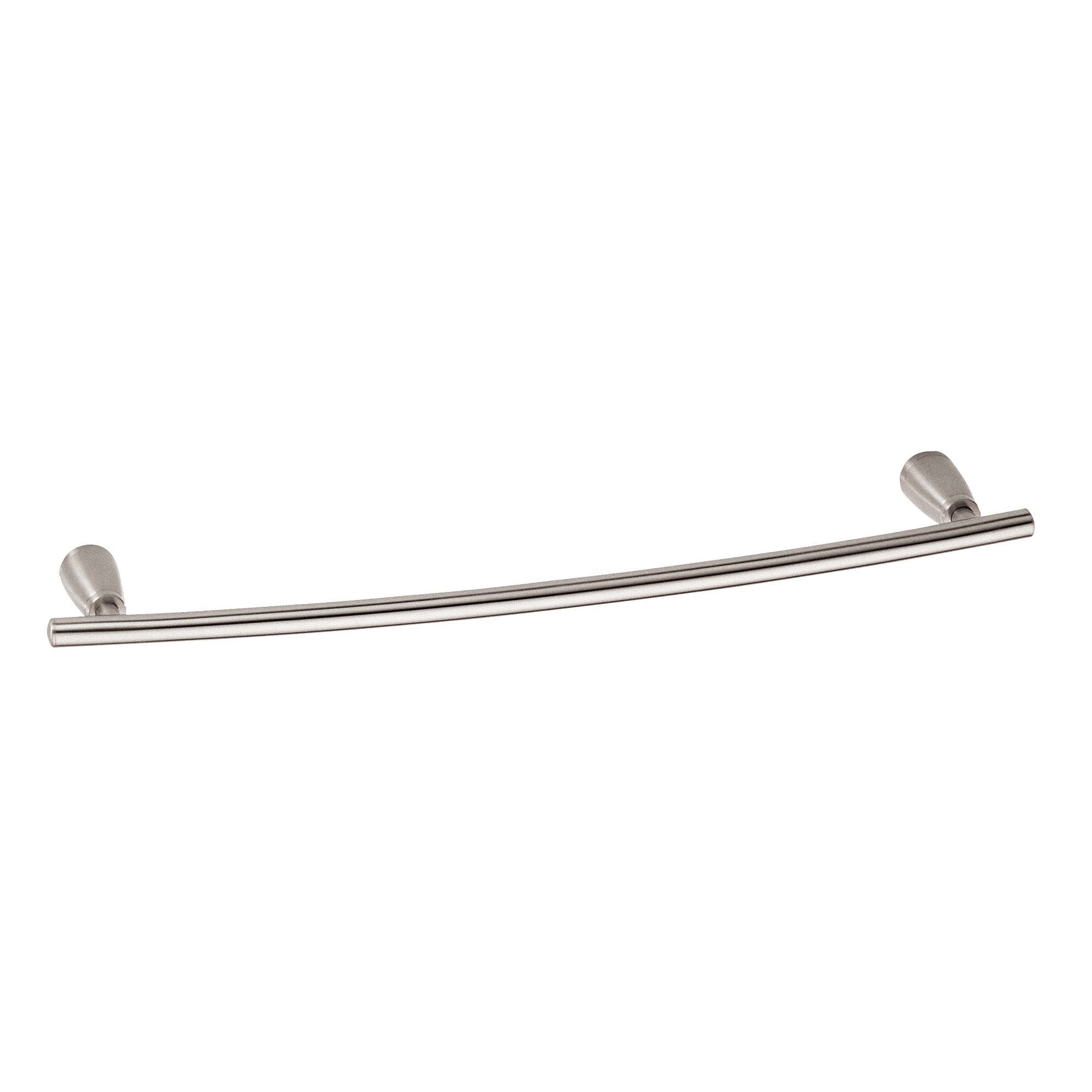 Danze Sonora 18-Inch Curved Towel Bar in Brushed Nickel - Bathroom & Kitchen Towel Holder for Modern Home Decor