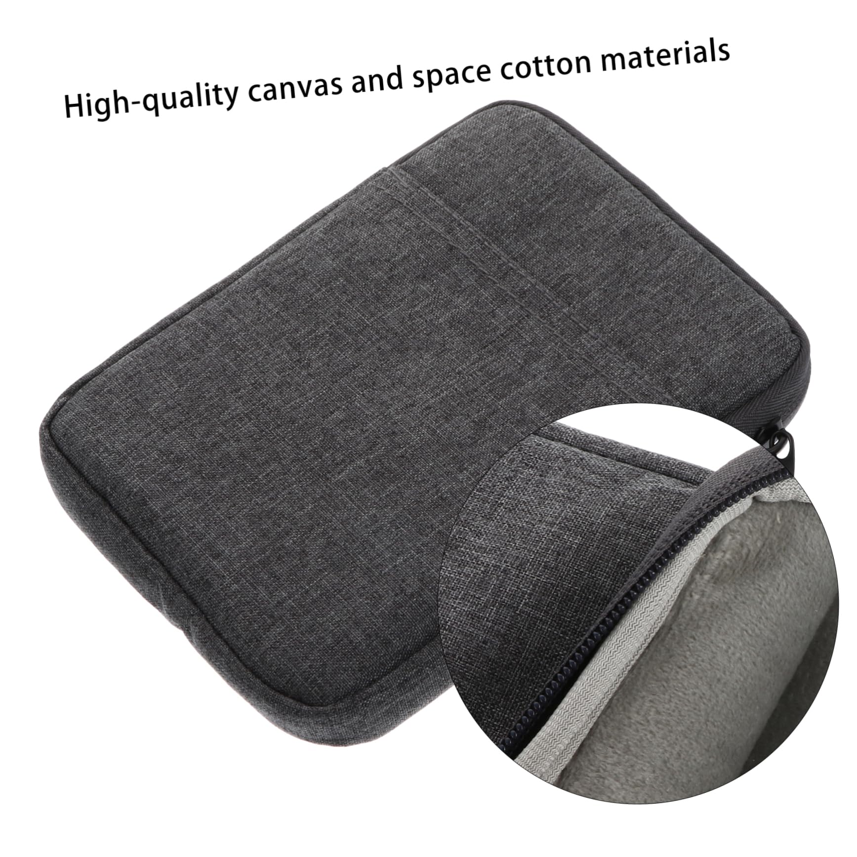 Premium E-Reader Case for Kindle Paperwhite 4/3/2 - Protective Cover with Easy On/Off Design, Phone & Headset Pocket - 6 Inch Deep Grey - Perfect for Reading, Travel & Daily Commute