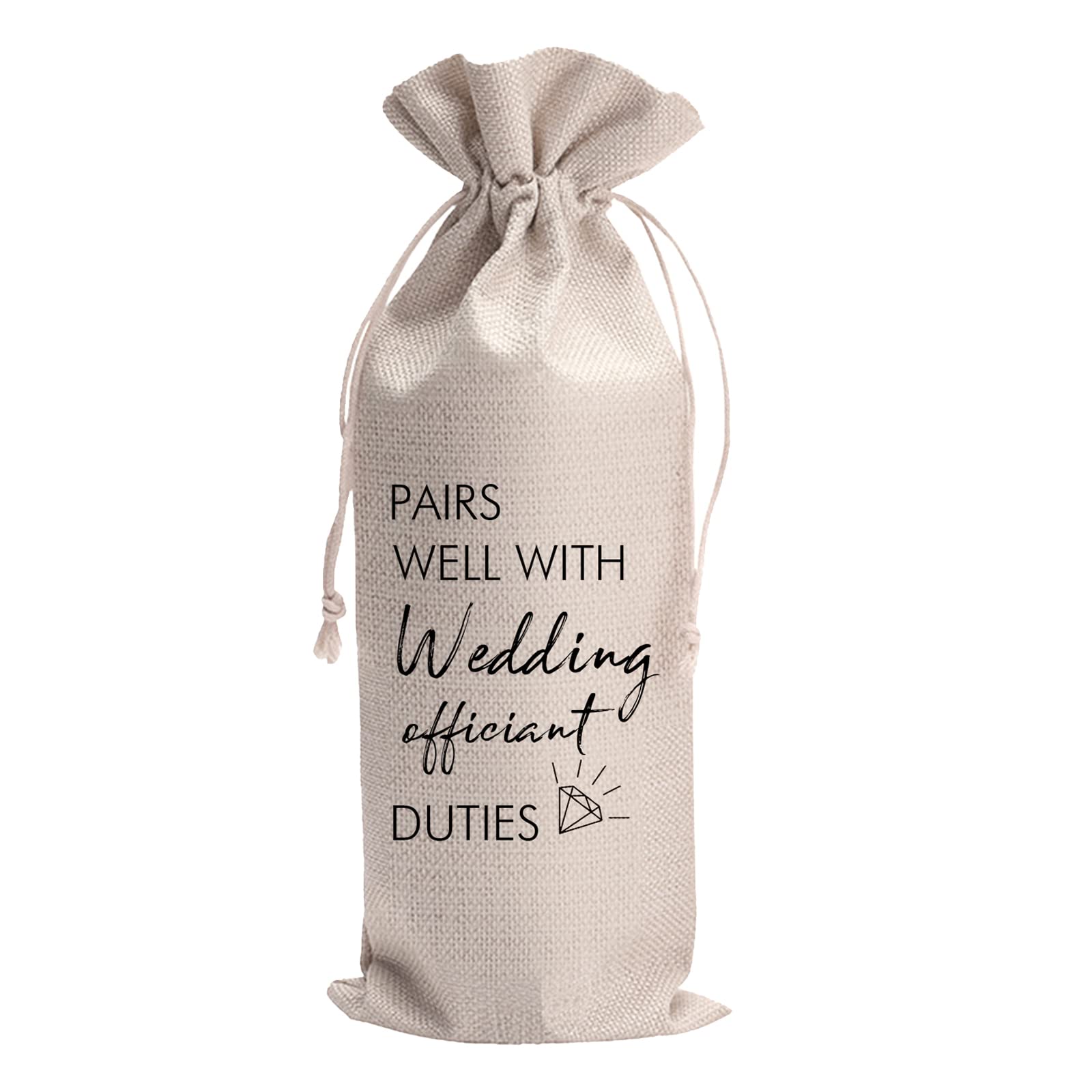 CAKIROTS Wedding Officiant Gift Set - Perfect Pairing with Wine Bag for Pastor & Officiant Duties - Thoughtful Proposal Gift for Clergy & Ministers - Ideal for Weddings, Ordinations & Religious Ceremonies