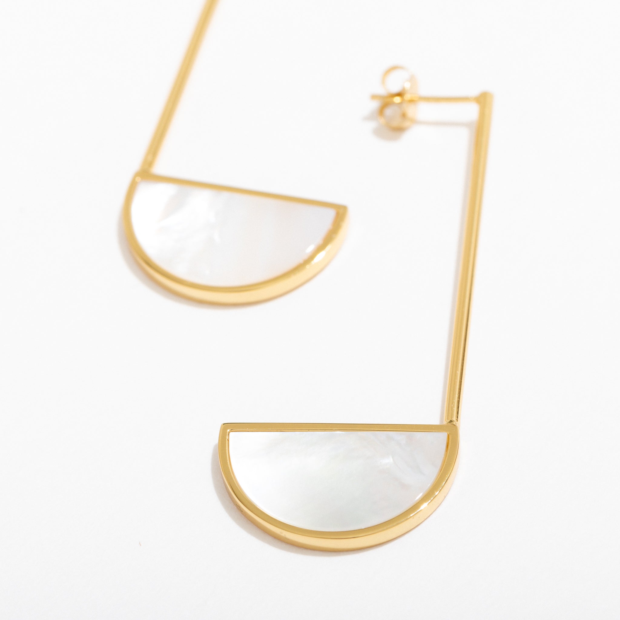Nova Pearl Earrings for Women - Elegant Freshwater Pearl Stud Earrings with Sterling Silver Post - Perfect for Wedding, Party & Everyday Wear