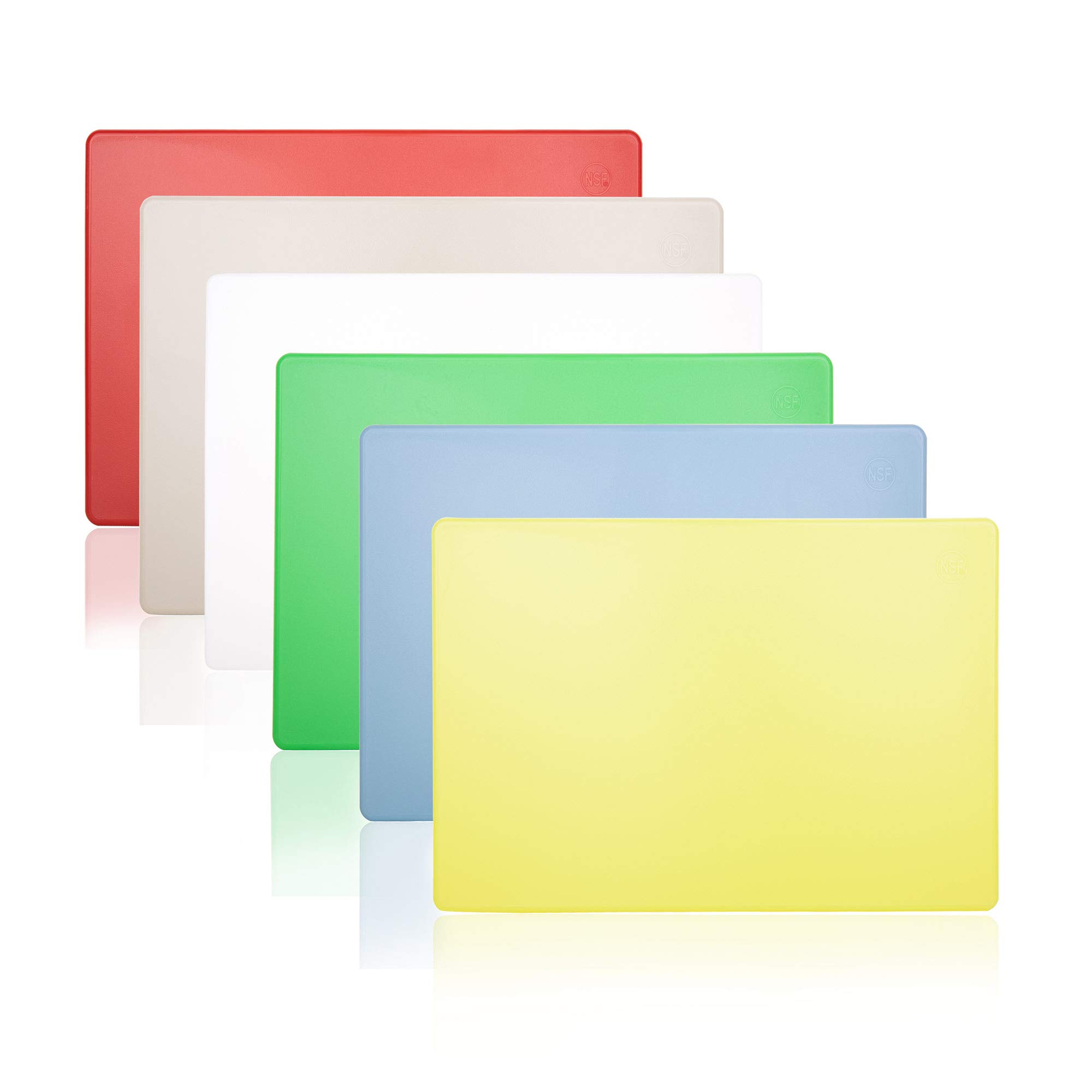 6-Piece Commercial Cutting Board Set (20