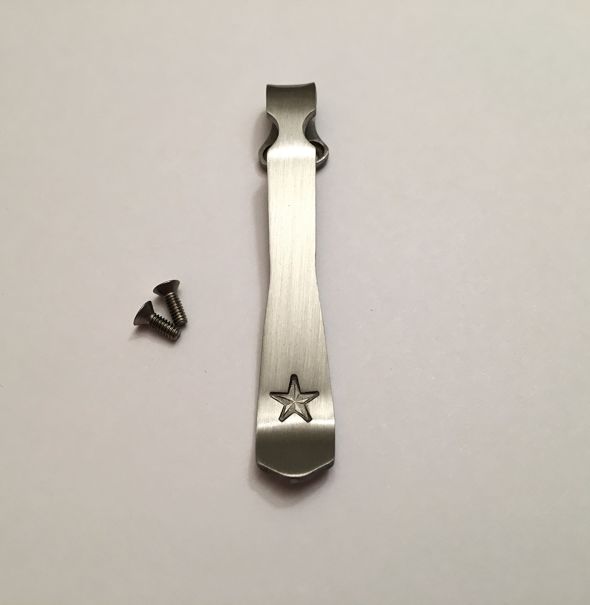 Premium Titanium Pocket Clip for Zero Tolerance Knives ZT0300 ZT0350 ZT0301 - Durable & Lightweight EDC Upgrade for Knife Enthusiasts & Collectors