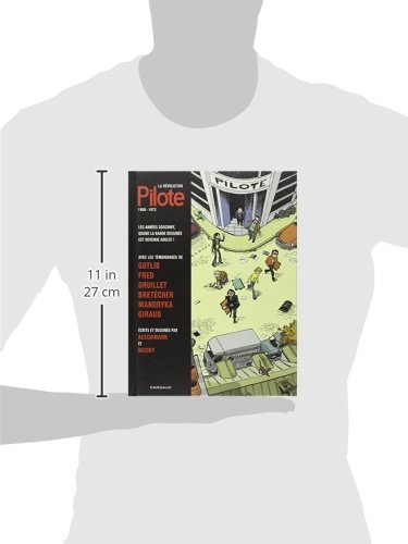 La Révolution Pilote - Volume 0 - The Pilot Revolution | French Graphic Novel | Action Adventure Comic Book | Perfect for Comic Collectors & French Literature Fans