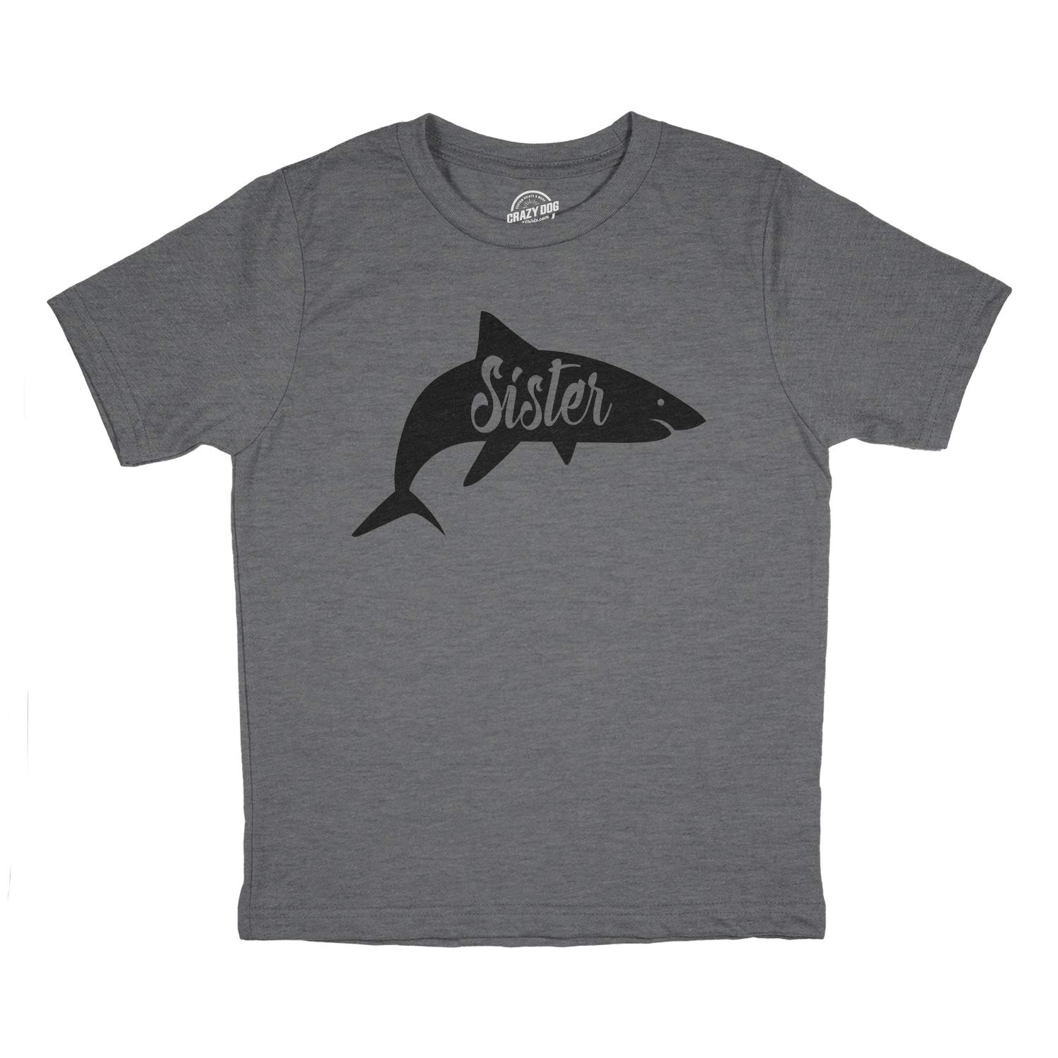 Funny Shark Graphic T-Shirt for Kids - Youth Sister Beach Vacation Family Tee | Summer Outfits, Birthday Gifts & Casual Wear