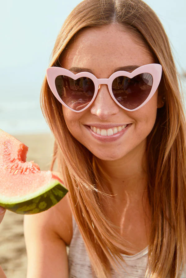 Heartbreaker Sunglasses for Women - Trendy Pink Cat Eye Shades with UV Protection - Perfect for Beach, Summer Outfits & Fashion Accessories