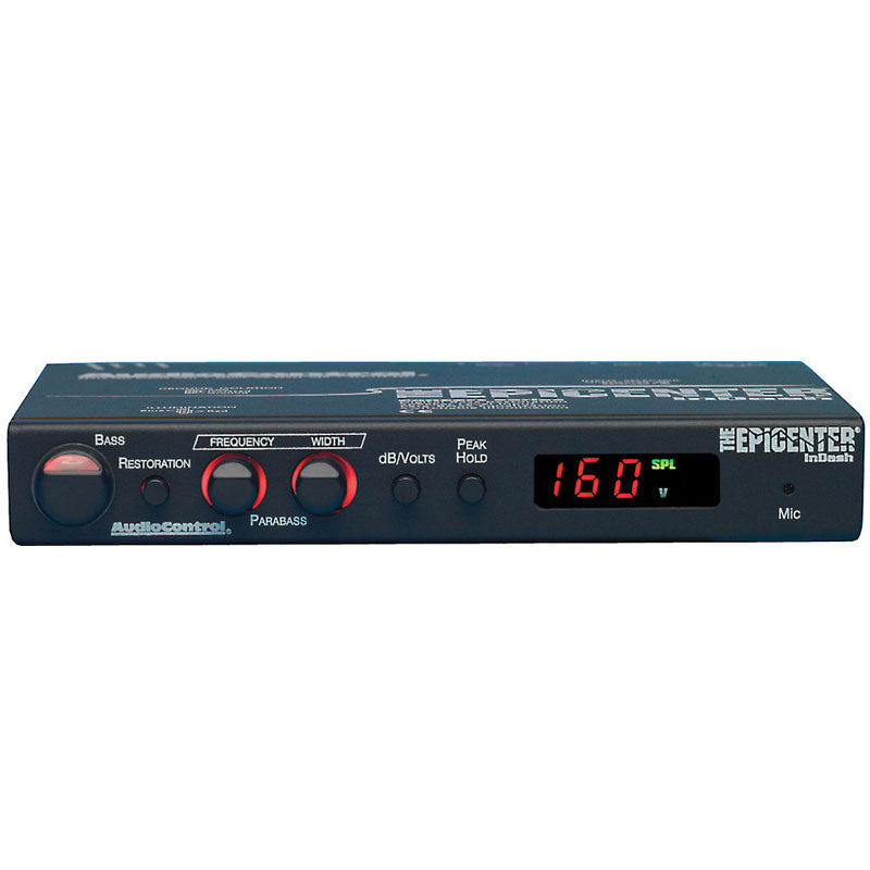 AudioControl Epicenter (InDash) - Premium In-Dash Bass Maximizer & Audio Restoration Processor for Car Audio Systems - Enhance Low Frequencies in Vehicles & Trucks