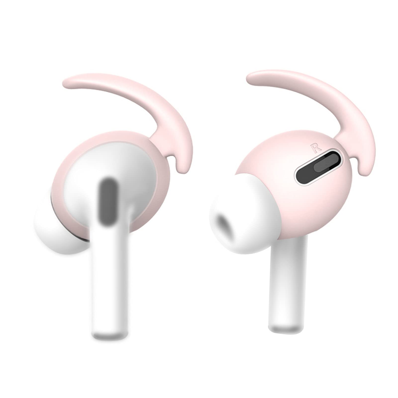 Premium Silicone Ear Hooks Cover for Apple Airpods Pro 3rd Gen - Bluetooth Headset Protective Case with Secure Fit (Pink) - Ideal for Workouts, Running & Daily Use