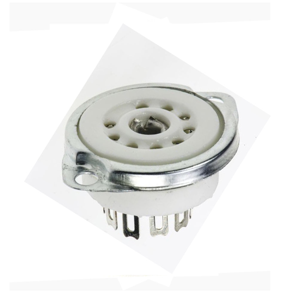 B9A 9 Pin Valve Holder Base - High Quality Replacement Part for Industrial Equipment | Perfect for Automotive, HVAC & Pneumatic Systems