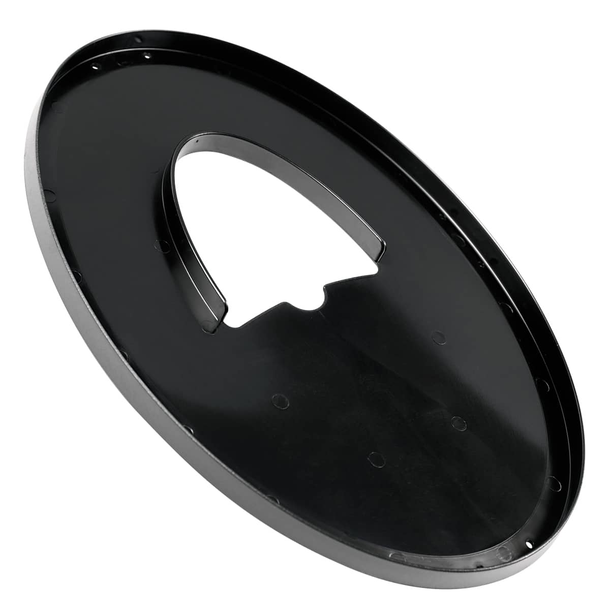 Garrett 7 1/4 x 10 Metal Detector Search Coil Cover 1604300 (Black) - Protective Shield for Treasure Hunting & Beach Metal Detecting