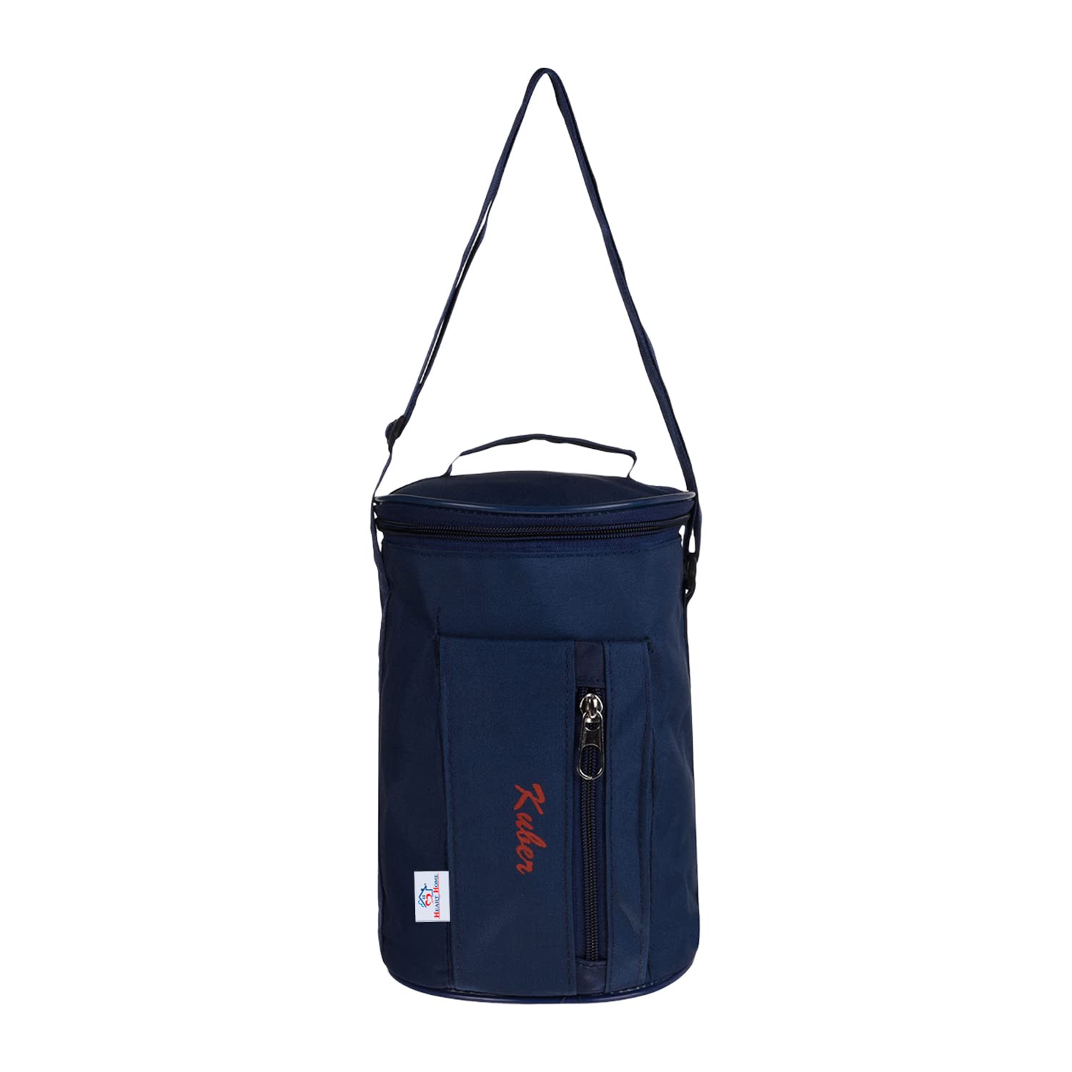 Heart Home Insulated Lunch Bag - Waterproof Canvas Tiffin Bag for Office, School & Picnics | Reusable & Eco-Friendly Food Carrier