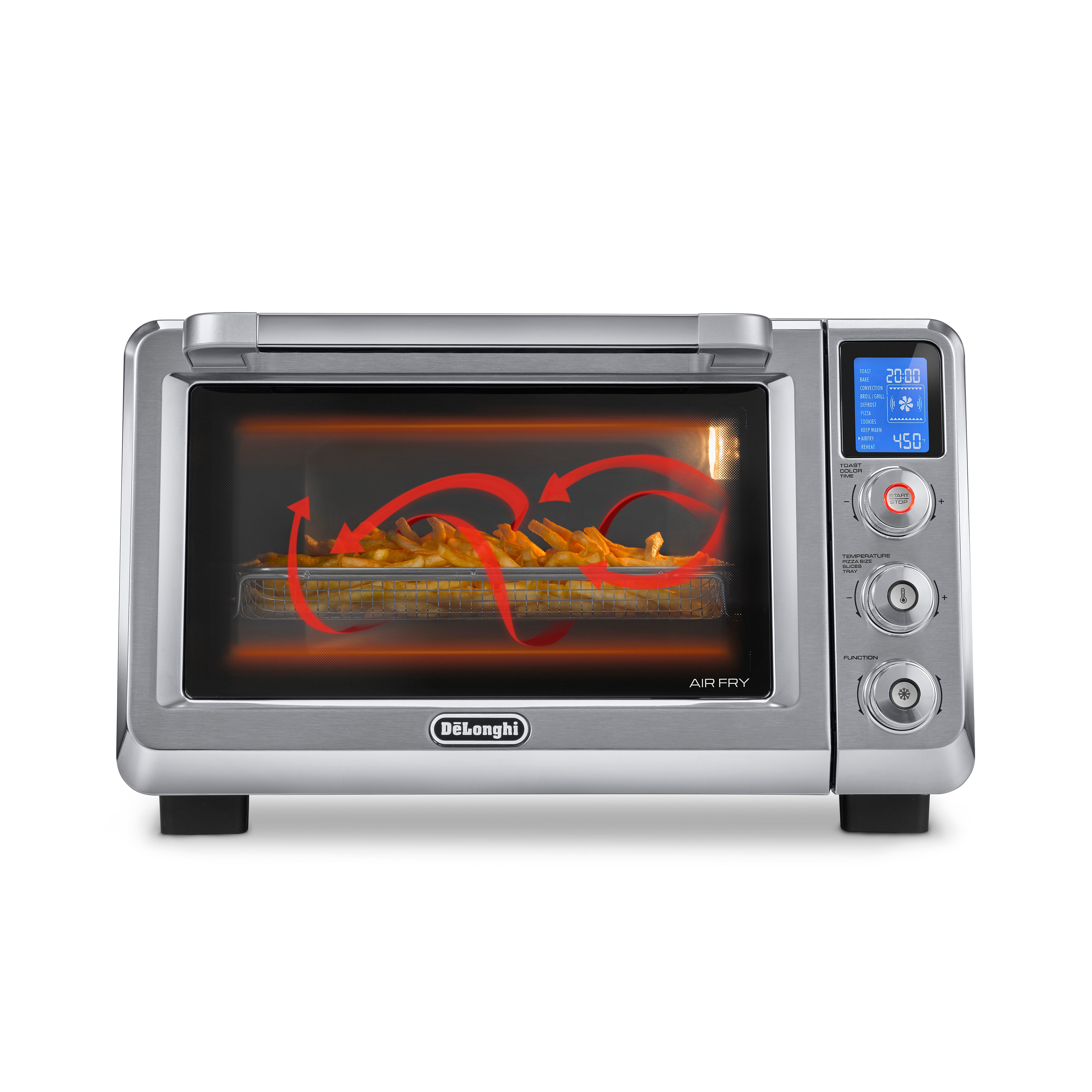 De'Longhi EO241264.M Multionven Air Fryer Oven - Countertop Convection Toaster Oven for Baking, Roasting & Air Frying - Perfect for Small Kitchens, Dorms & Apartments