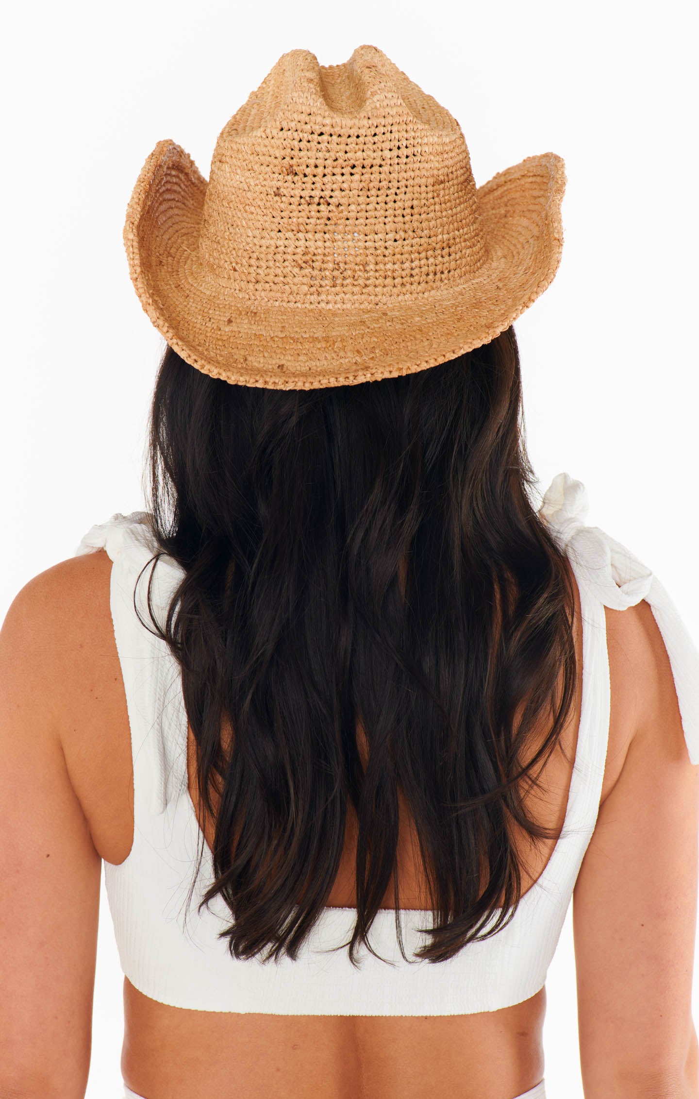 Lack of Color Natural Raffia Cowboy Hat for Women - Summer Beach Hat, Boho Festival Accessory, Outdoor Sun Protection