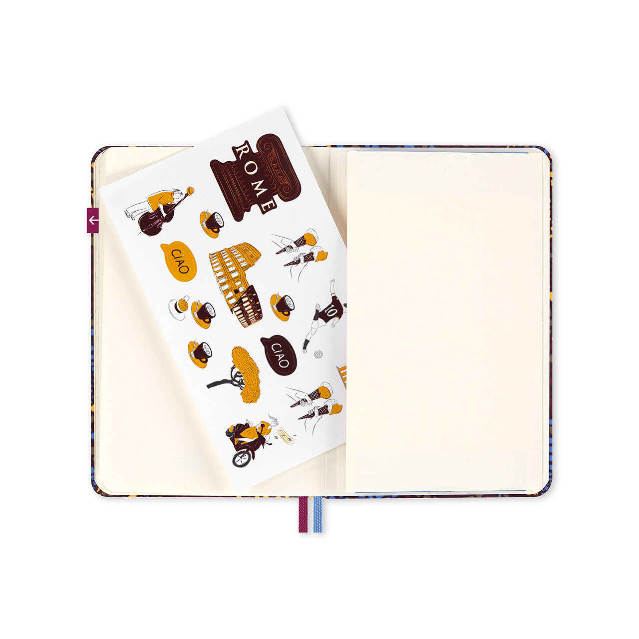 LUXE City Travel Notebook Rome - Premium Leather Journal for Travelers, Perfect for Writing, Sketching & Memory Keeping - Ideal for Rome Trips, Souvenirs & Gift Giving