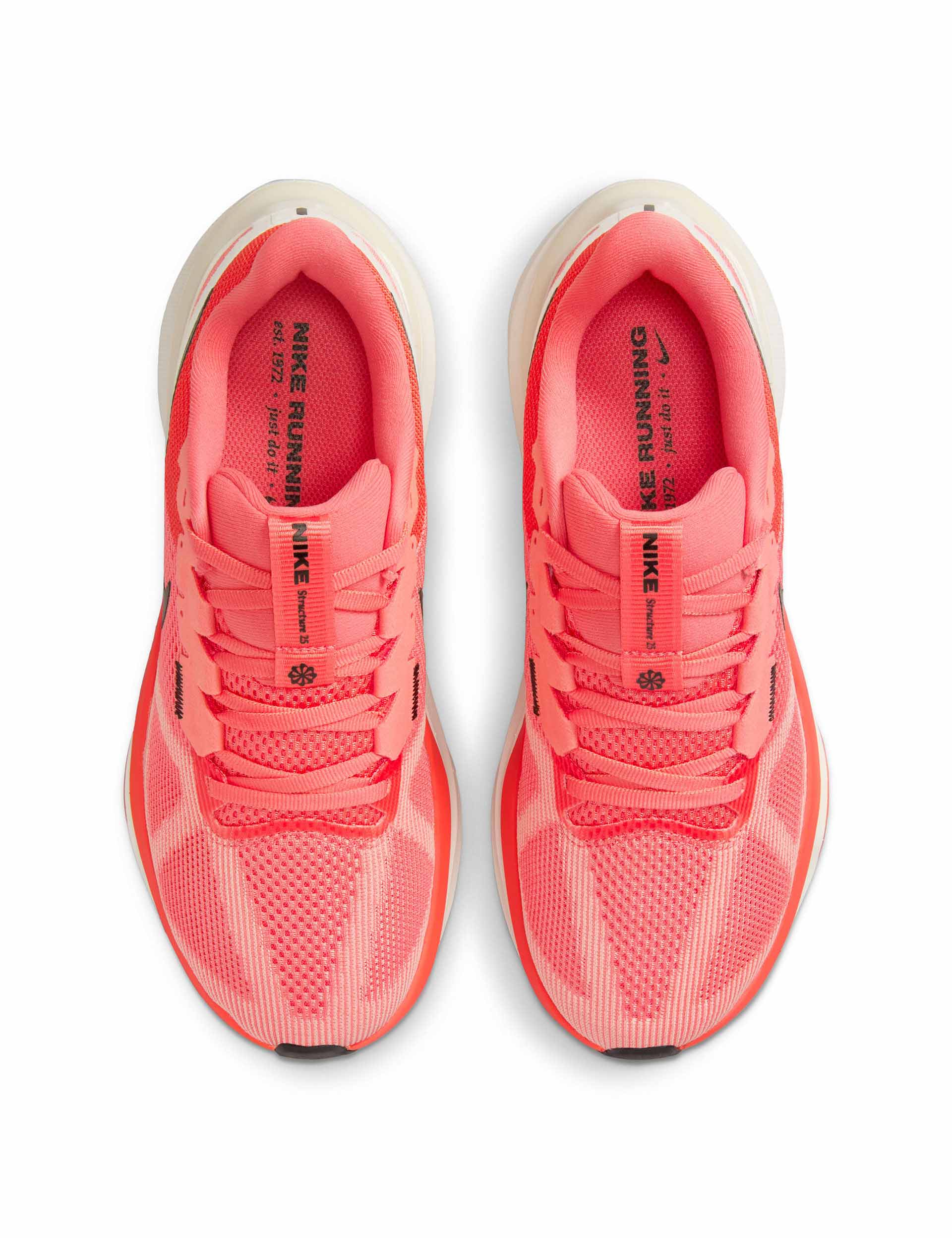 Structure 25 Running Shoes - Magic Ember/White/Sail/Apricot Agate Color Options | Lightweight & Breathable for Men & Women | Perfect for Jogging, Gym Workouts & Daily Wear