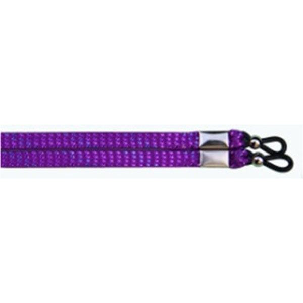 Wholesale 12 Pack Glitter Purple Eyewear Retainer - Secure Glasses & Sunglasses for Sports, Reading, and Outdoor Activities
