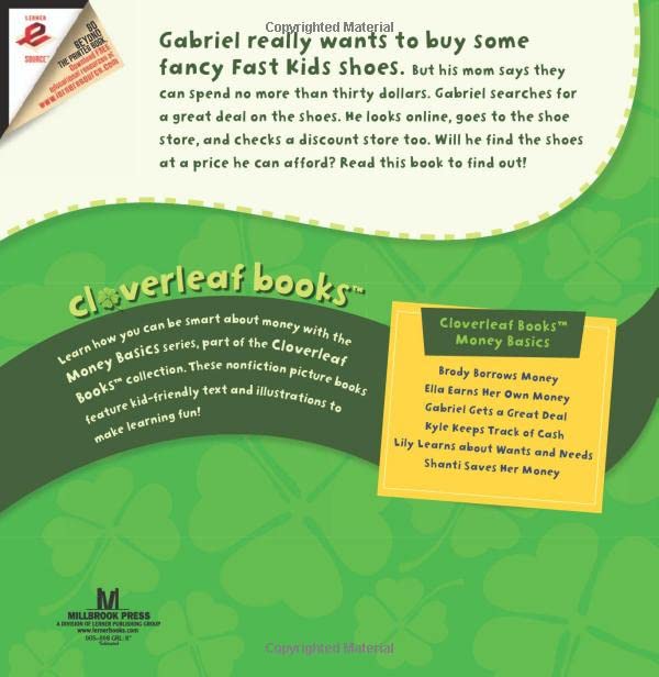 Gabriel Gets a Great Deal - Cloverleaf Books Money Basics | Financial Literacy for Kids | Perfect for Classroom Learning & Home Education