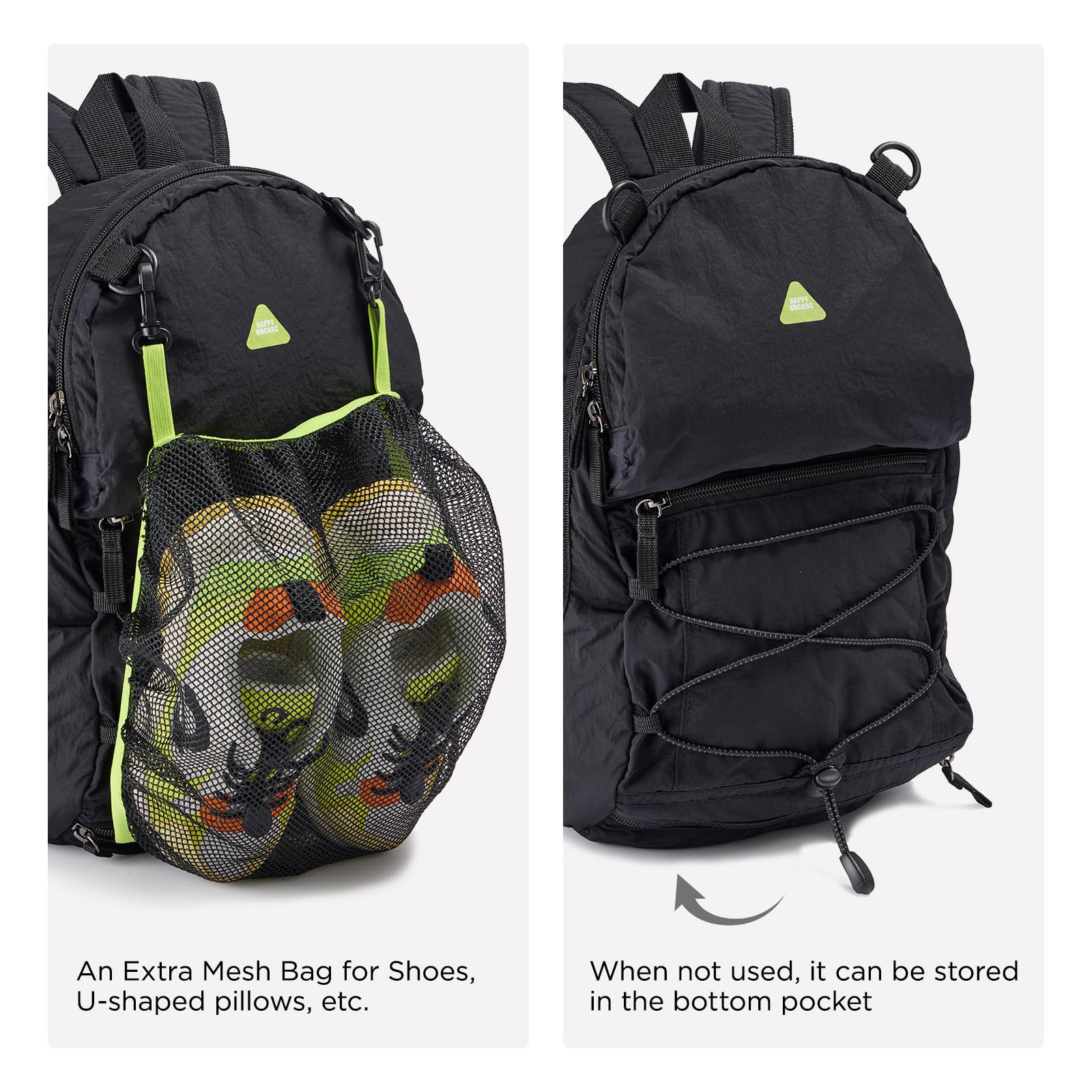 12L Kids Backpack for Boys & Girls - Ultra Lightweight Hiking Backpack with Mesh Storage Bag, Water Resistant Travel Daypack for Outdoor Sports, Camping & School Use
