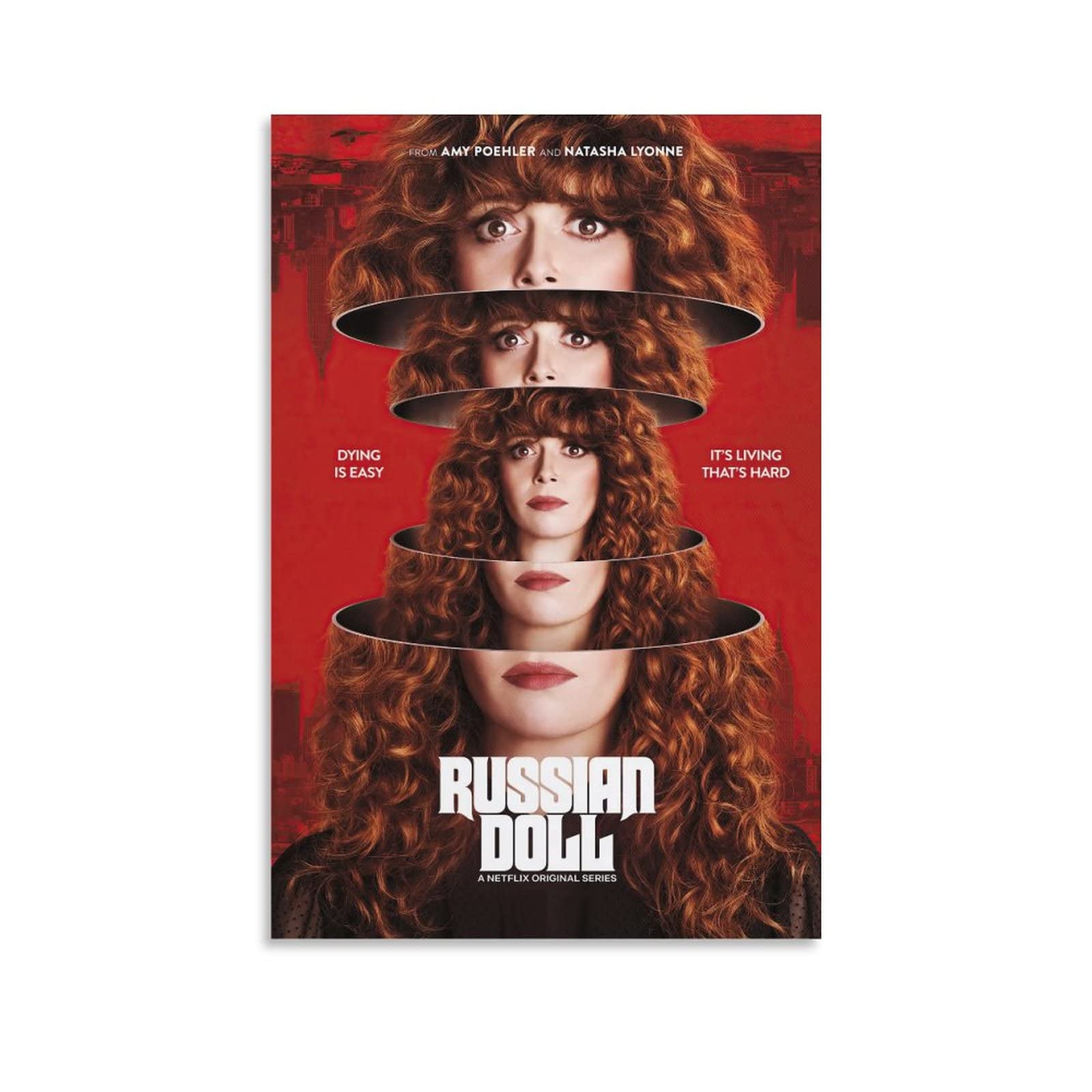 Funny Russian Doll Movie Poster - Cool Canvas Wall Art for Living Room, Bedroom & Theater Decor - Pop Culture Home Decorative Painting - Perfect Gift for Movie Lovers & Home Styling